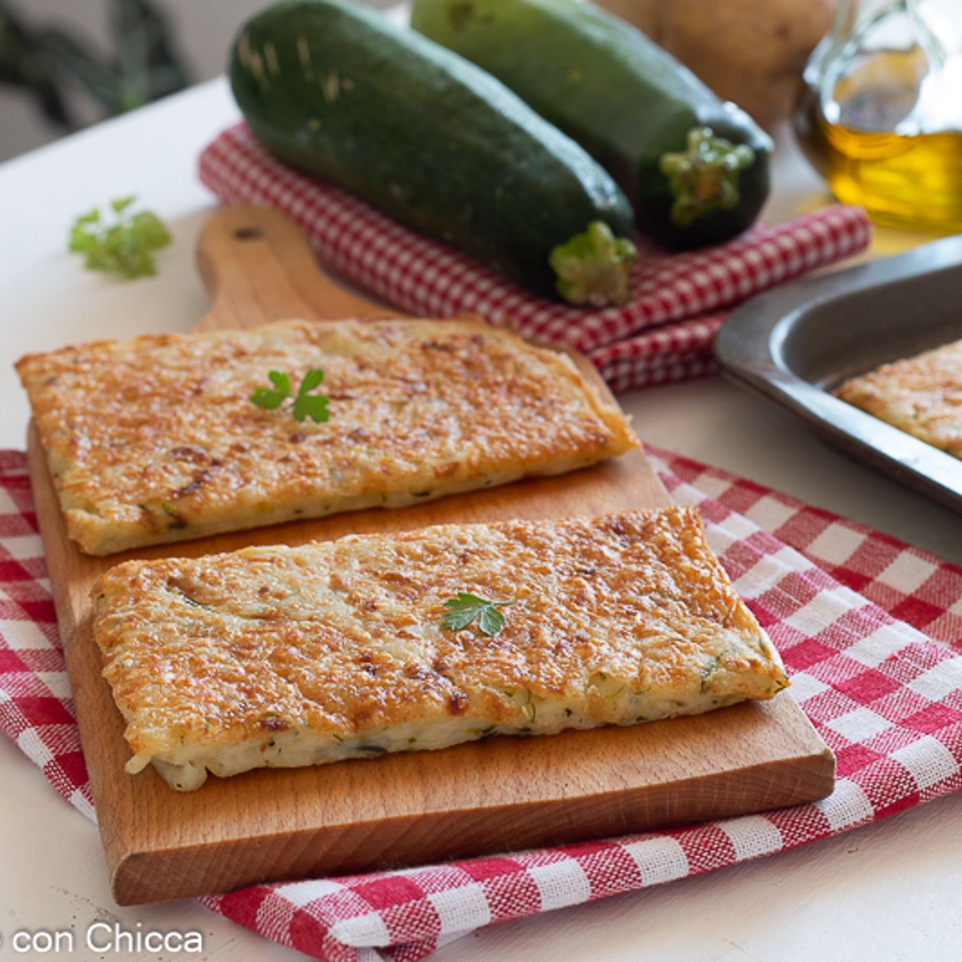 Scrocchiarella di zucchine e patate