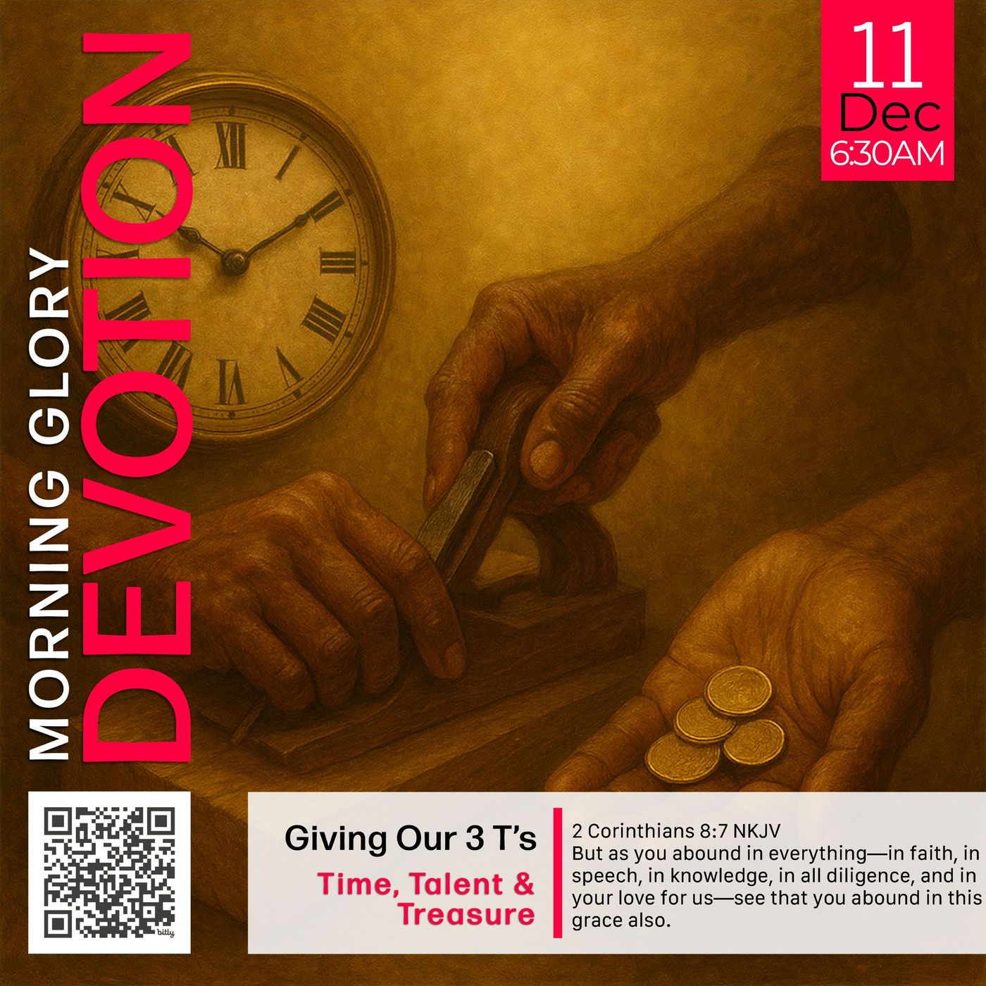 MGD: Giving Our 3 T’s (Time, Talent & Treasure)