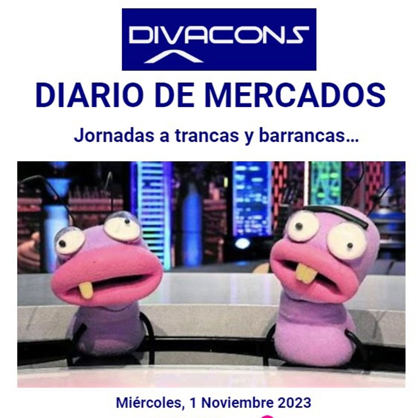 PODCAST PREMIUM DIARIO DE MERCADOS Miércoles 1 Nov episode artwork