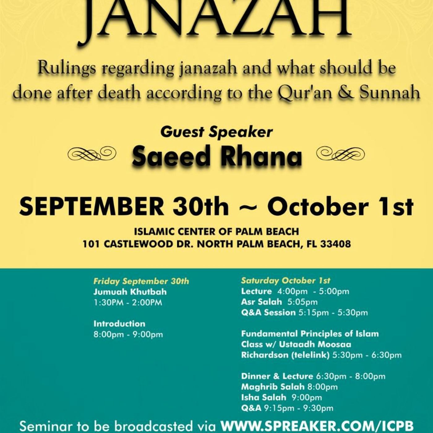 Janazah Seminar