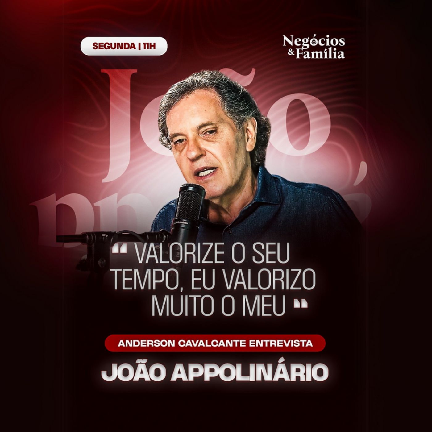Eu valorizo MUITO O MEU TEMPO! - Clipe #06 - João Appolinário episode artwork