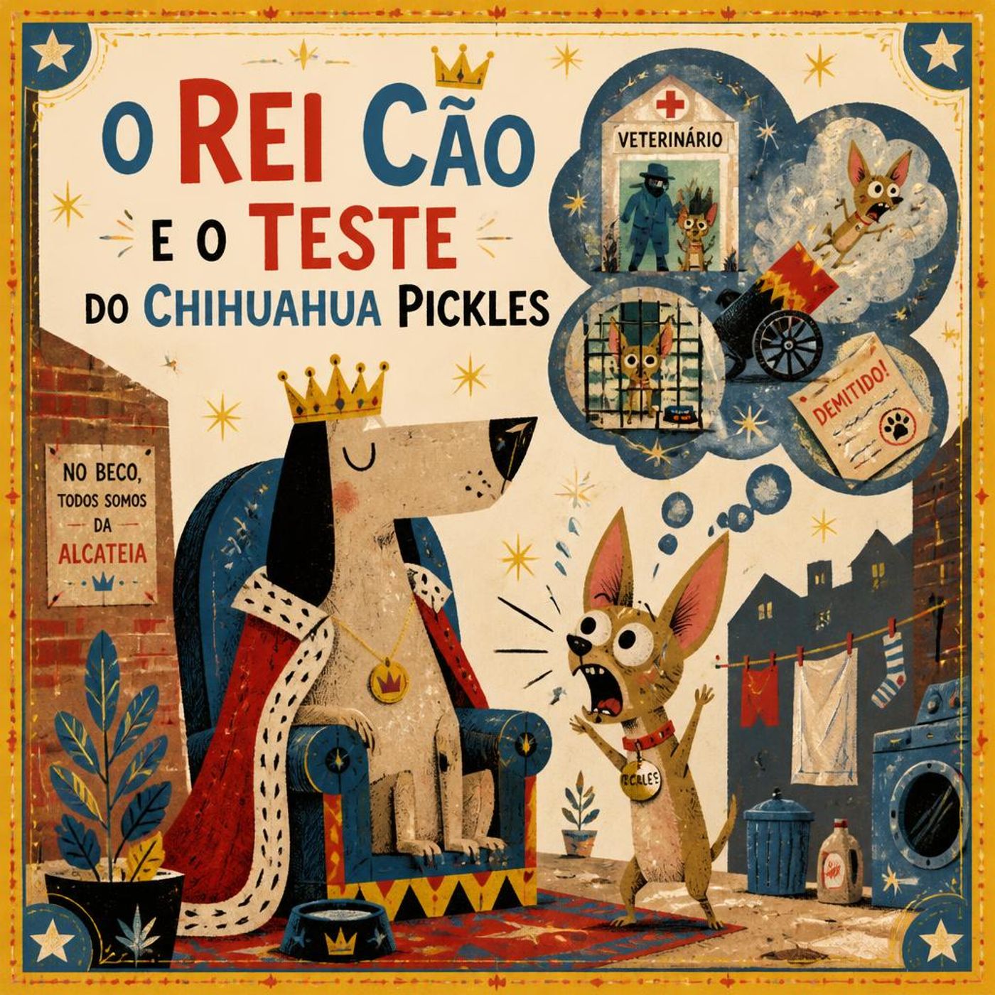 【Aventura Animal】O Pequeno Pickles e o Terrível Teste do Veterinário