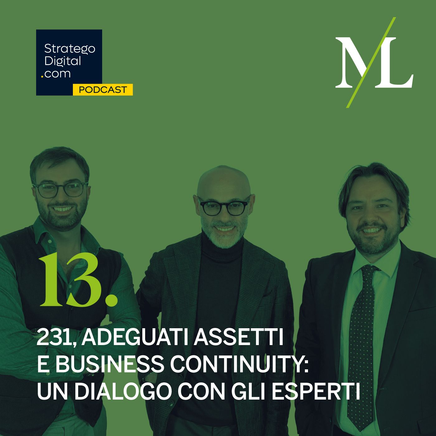 13. 231, ADEGUATI ASSETTI E BUSINESS CONTINUITY: un dialogo con gli esperti 13. 231, ADEGUATI ASSETTI E BUSINESS CONTINUITY: un dialogo con gli esperti