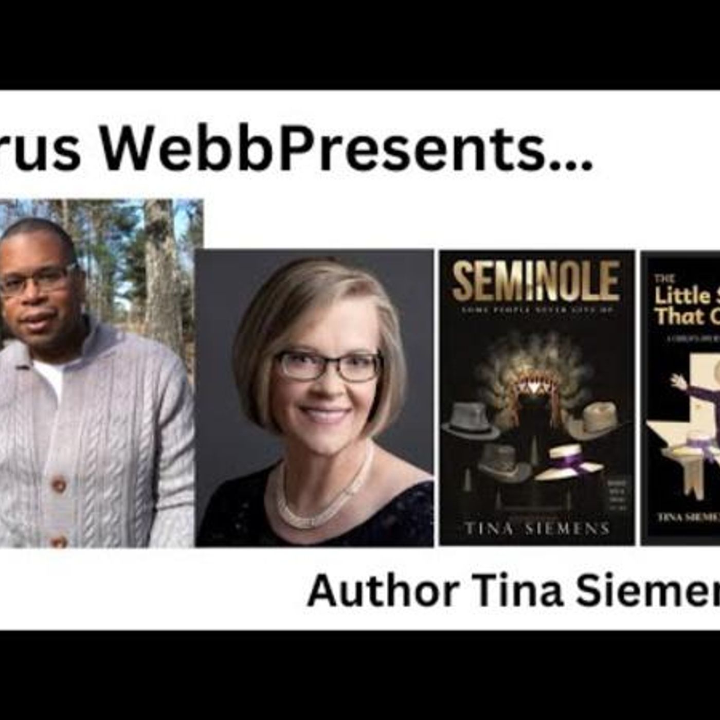 Author and Historian Tina Siemens returns to Conversations LIVE episode artwork