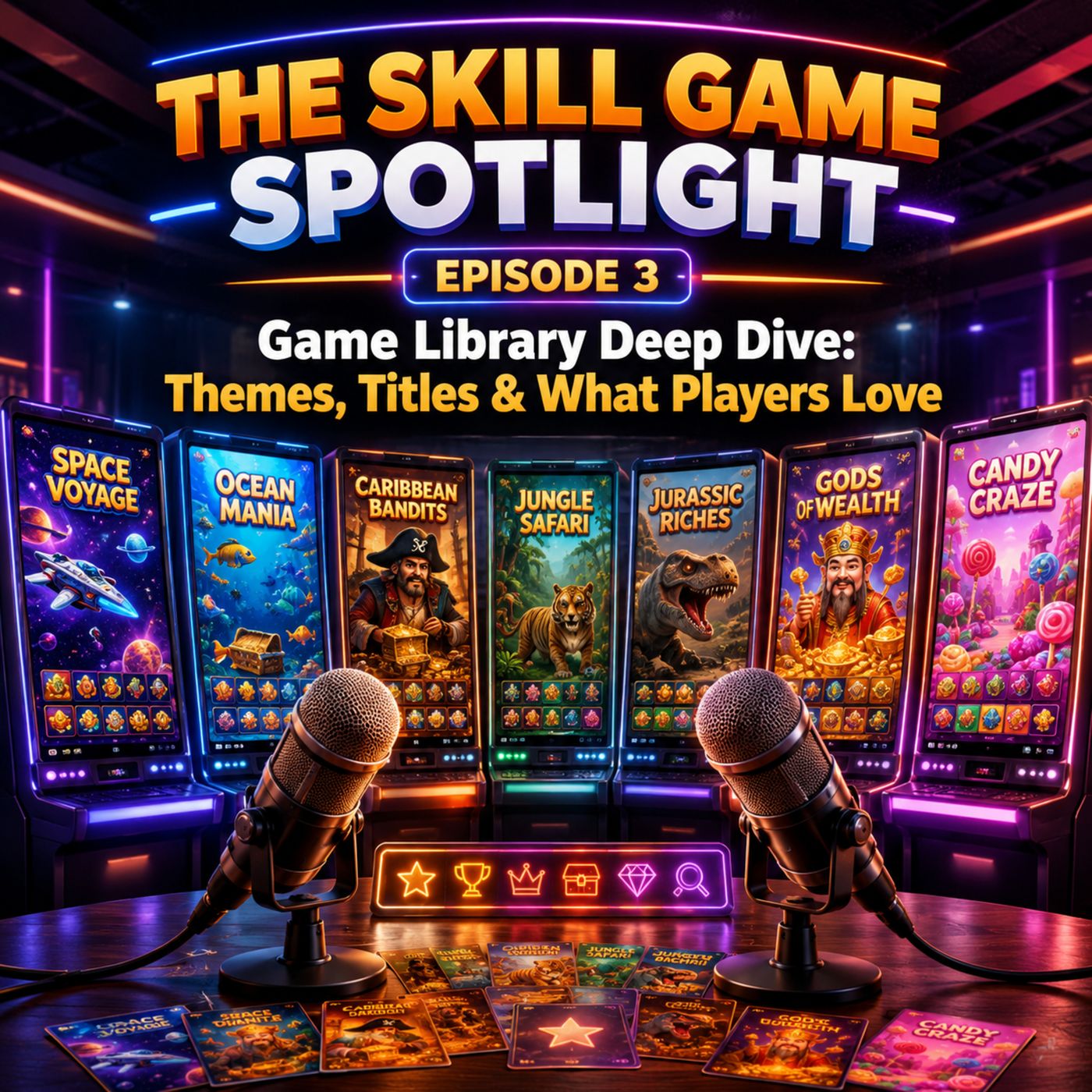 Game Library Deep Dive: Themes, Titles & What Players Love | Skill Game Spotlight Ep. 3 episode artwork