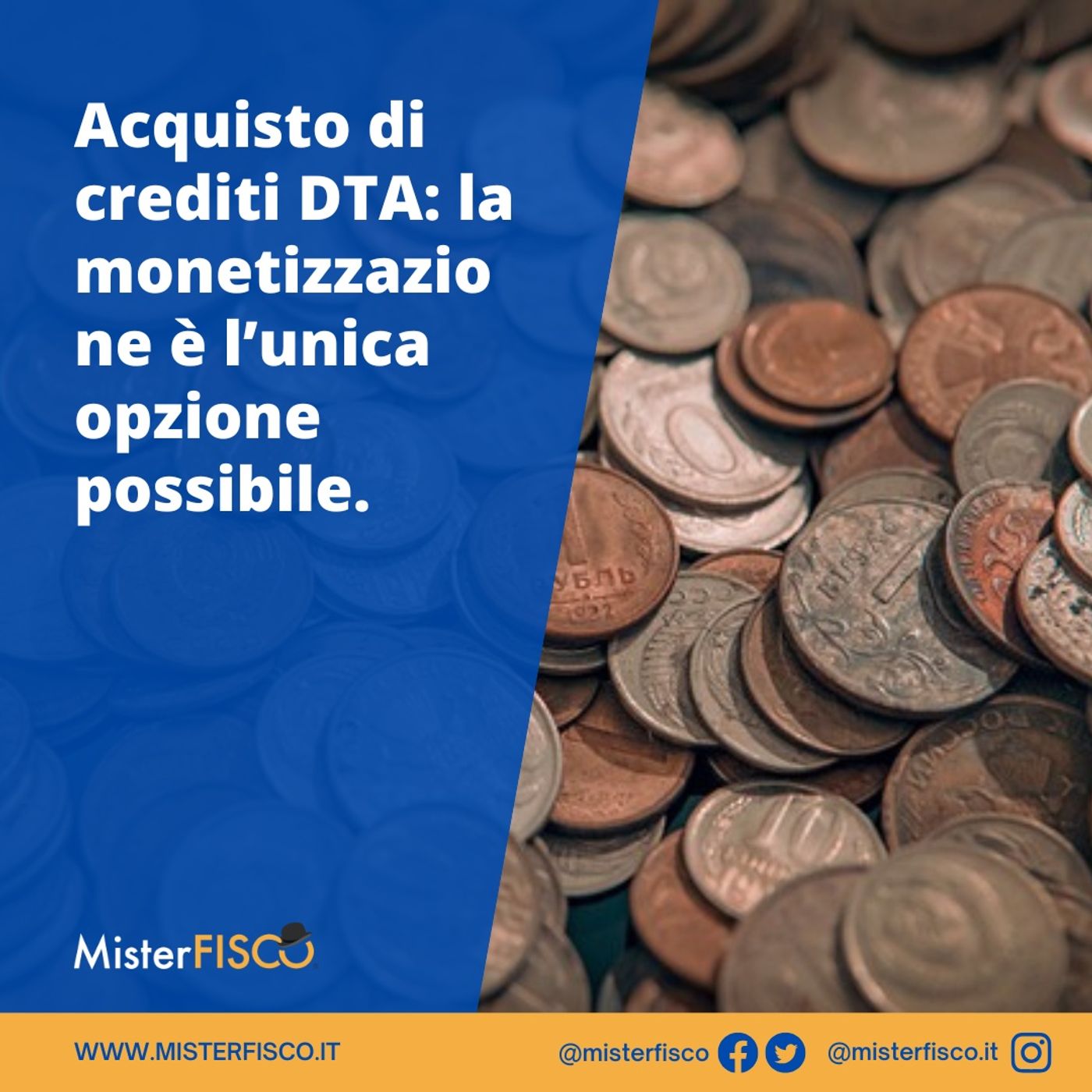 Acquisto di crediti DTA: la monetizzazione è l’unica opzione possibile episode artwork