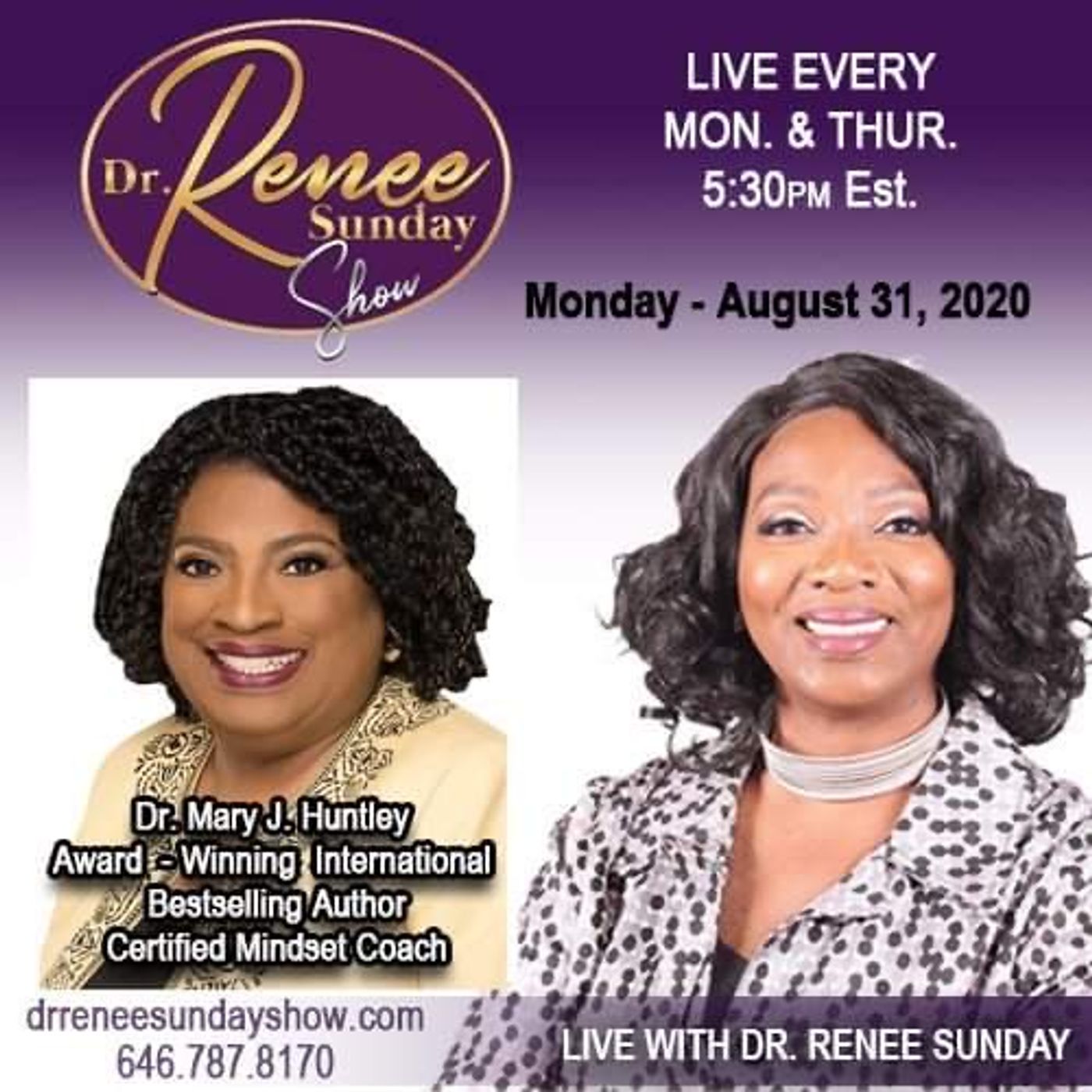 Dr. Mary J. Huntley shares gems about being an Author & in Business episode artwork