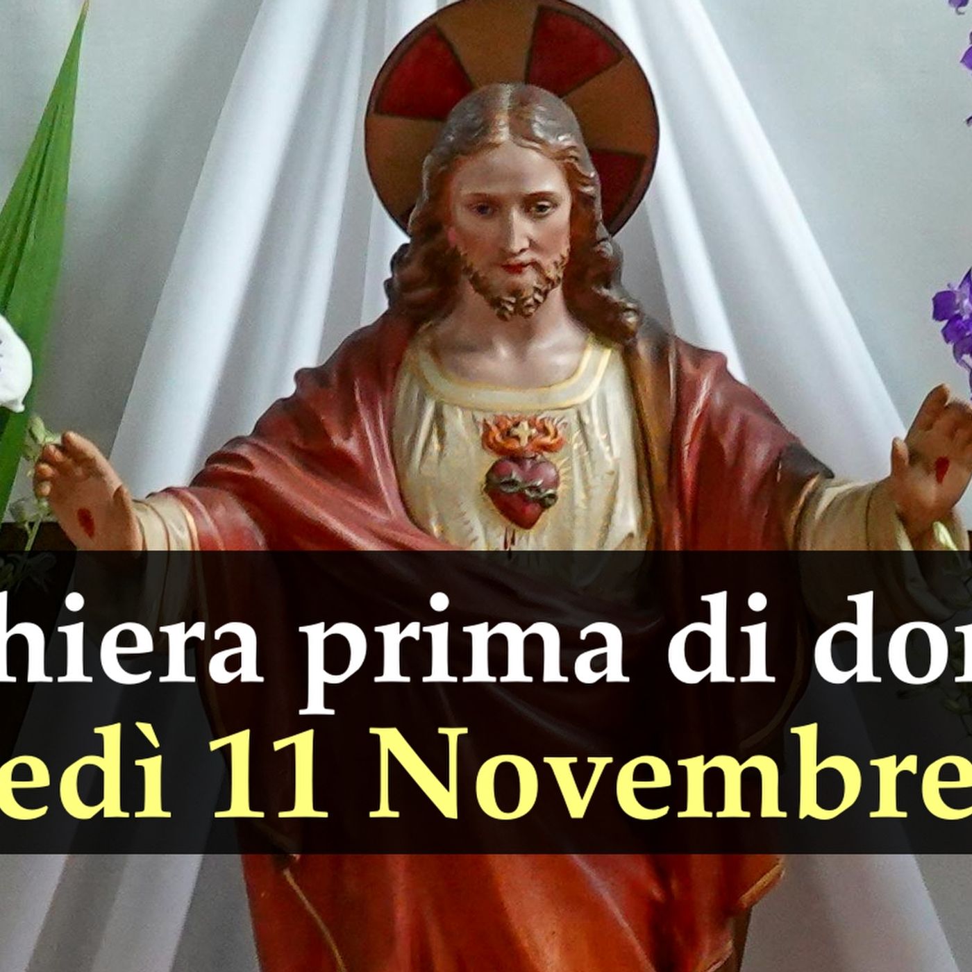 Preghiera prima di dormire MARTEDI 11 NOVEMBRE 2025 ❤️ Compieta Martedì XXXII Settimana T.O. Preghiera prima di dormire MARTEDI 11 NOVEMBRE 2025 ❤️ Compieta Martedì XXXII Settimana T.O.
