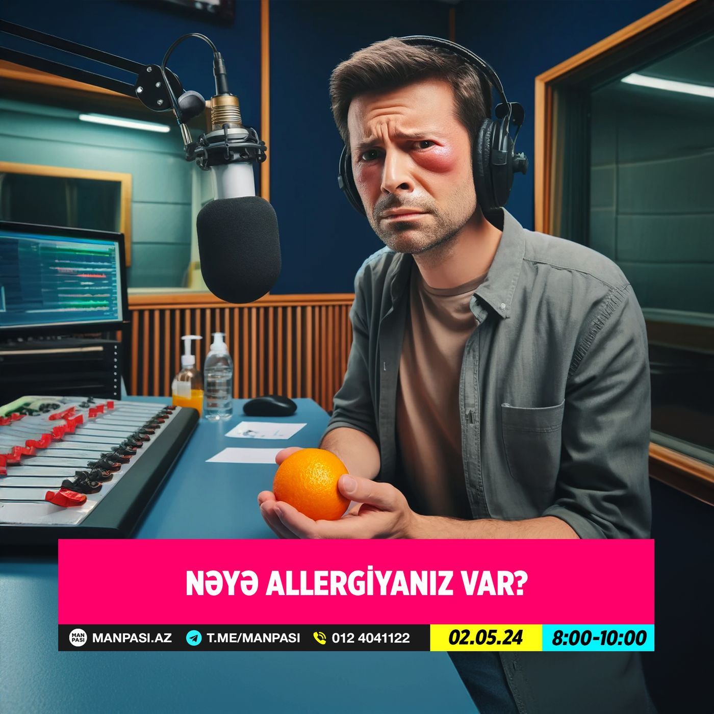 Nəyə allergiyanız var? 02.05.2024