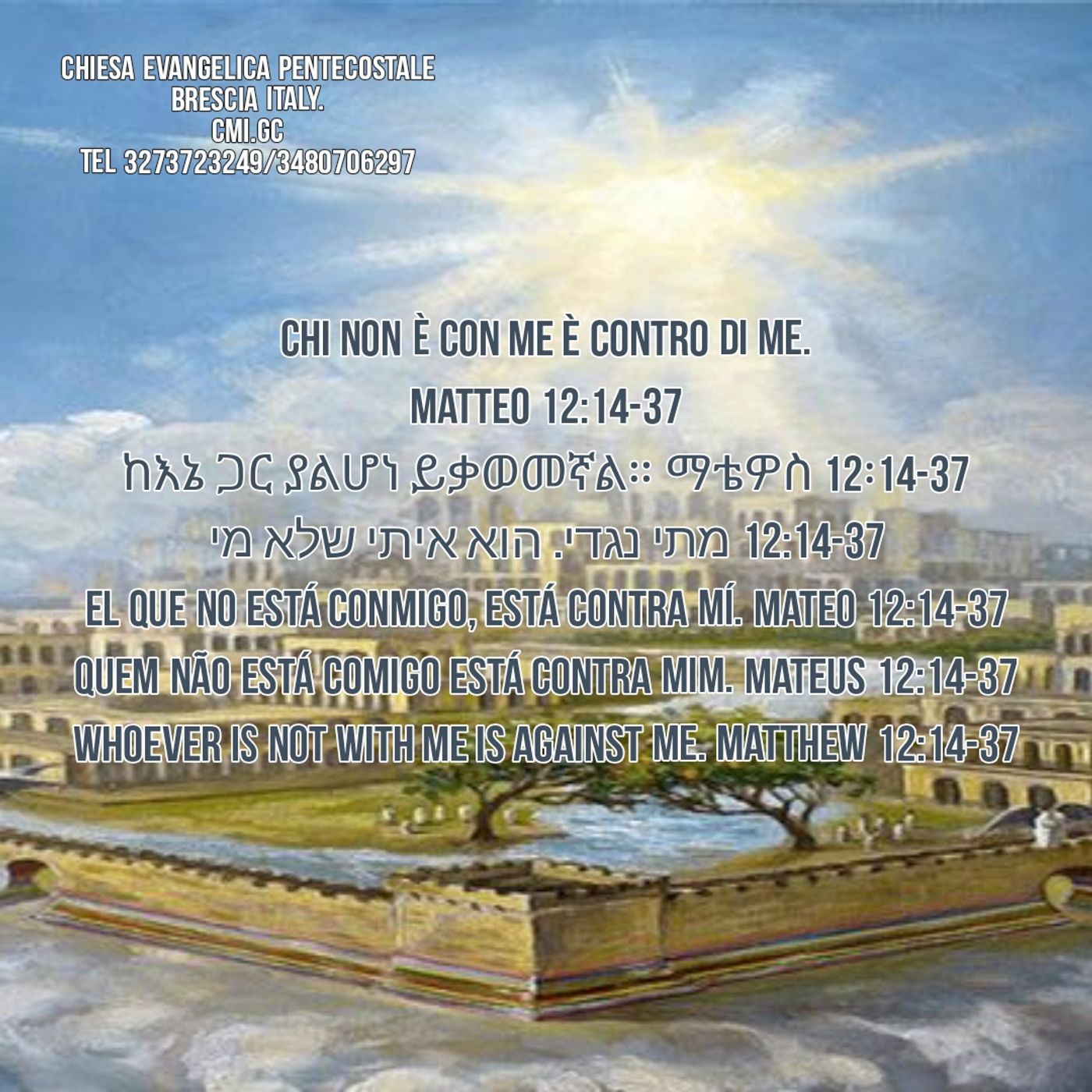 GESU' DISSE: CHI NON E CON ME E CONTRO DI ME episode artwork