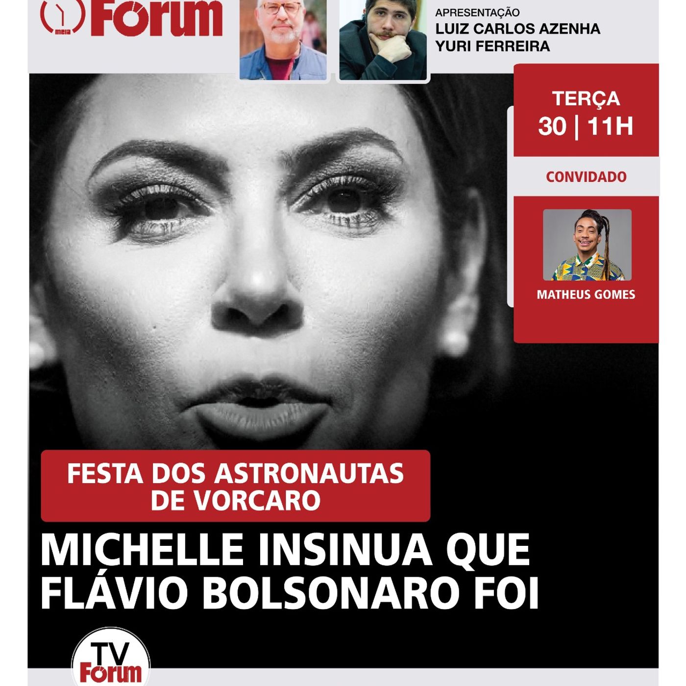Madrasta Michelle sugere que enteado teria ido a festa com modelos nuas | Fórum Onze e Meia | 30.06 episode artwork