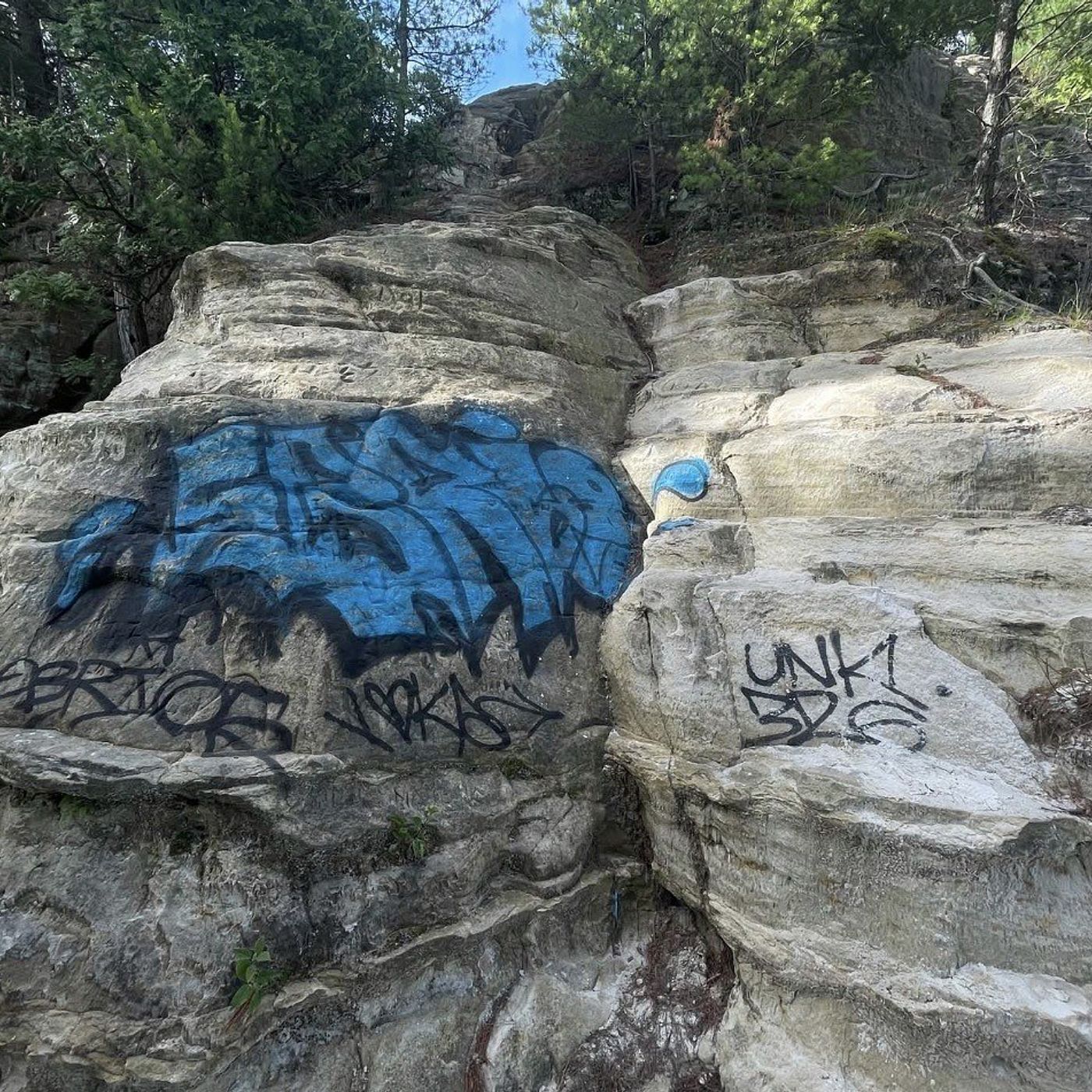 Visitors urged to report damage at Starved Rock, Matthiessen episode artwork