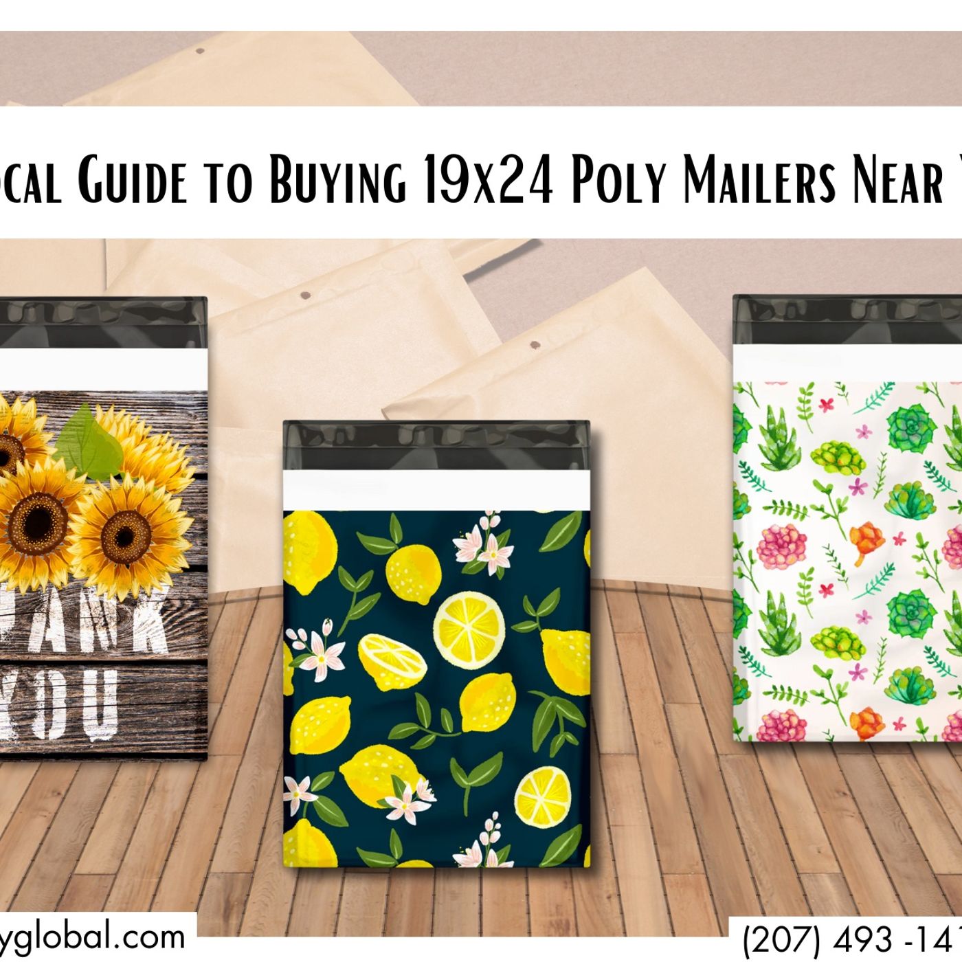 10x13 Poly Shipping Mailers Designer Printed Bags  Buy Now