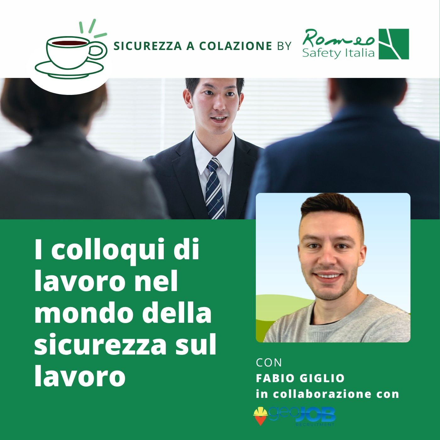 I colloqui di lavoro nel mondo della sicurezza sul lavoro episode artwork