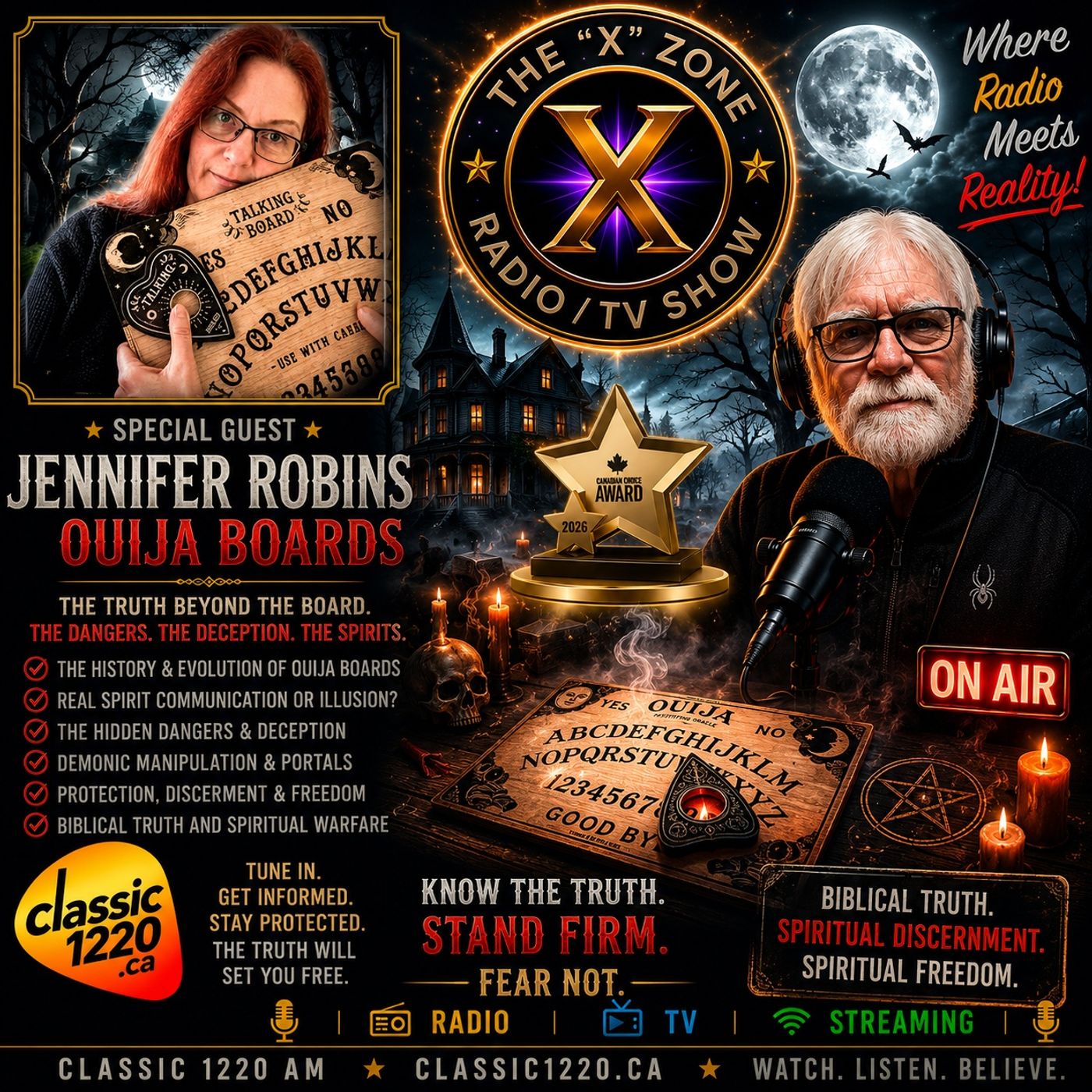 Rob McConnell Interviews - JENNIFER ROBINS - Ouija Boards episode artwork