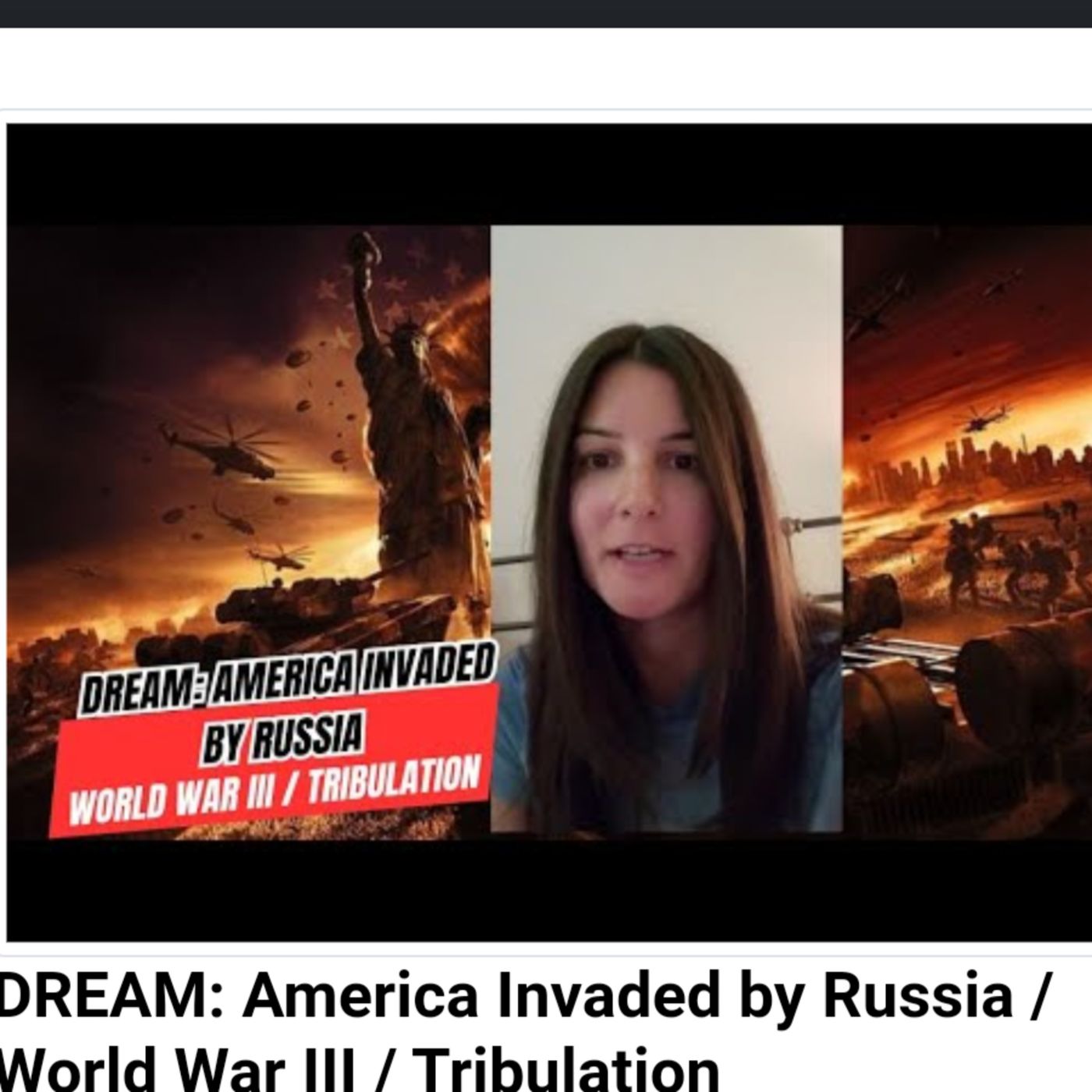 DREAM: America Invaded by Russia / World War III / Tribulation episode artwork