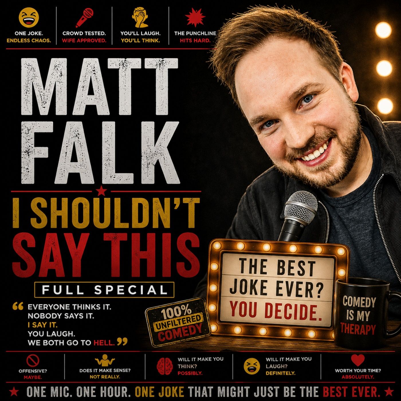 Matt Falk - I Shouldn’t Say This Full Special (Stand-up Comedy) episode artwork