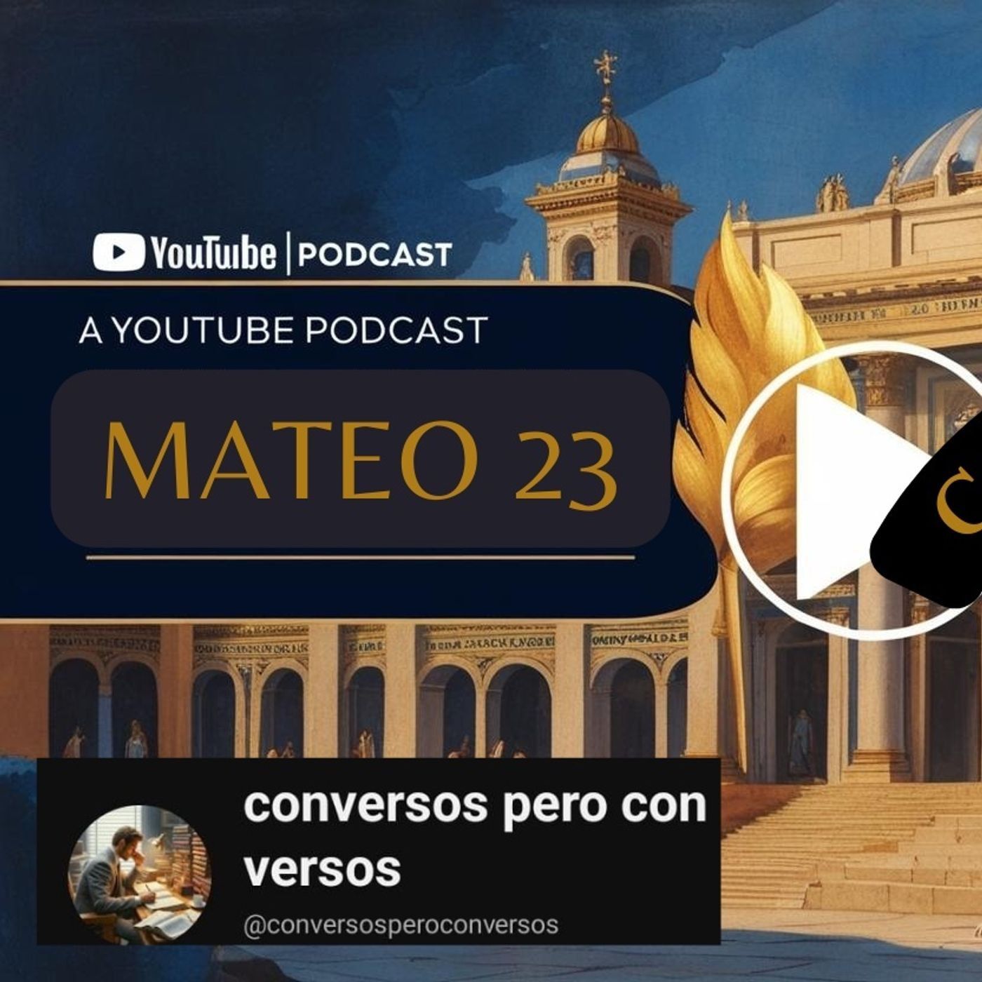 Mateo 23 Explicado: Jesús Contra los Fariseos | LIBRO X LIBRO Podcast episode artwork