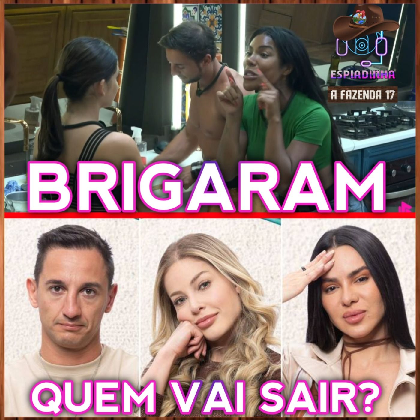 Mesquita, Saory ou Tàmires, QUEM SAI? + Dudu é DE NOVO o FAZENDEIRO | A Fazenda 17