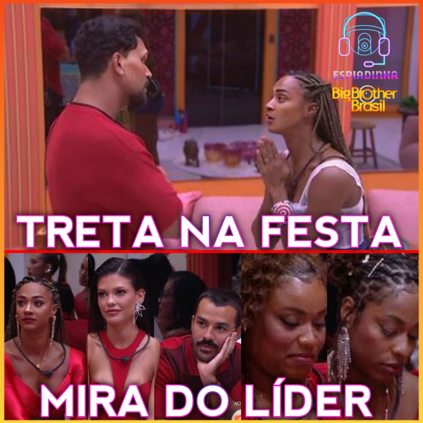 Vinícius e Aline TRETAM FEIO + Aline, Vitória, Mateus, Camila e Thamires na Mira | BBB 25