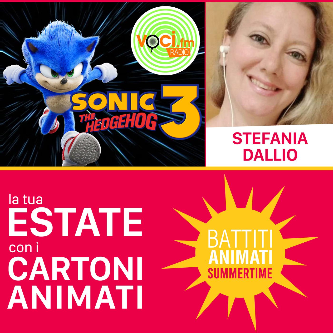 BATTITI ANIMATI SUMMERTIME 2023 10: "Sonic 3" - clicca play e ascolta il podcast episode artwork