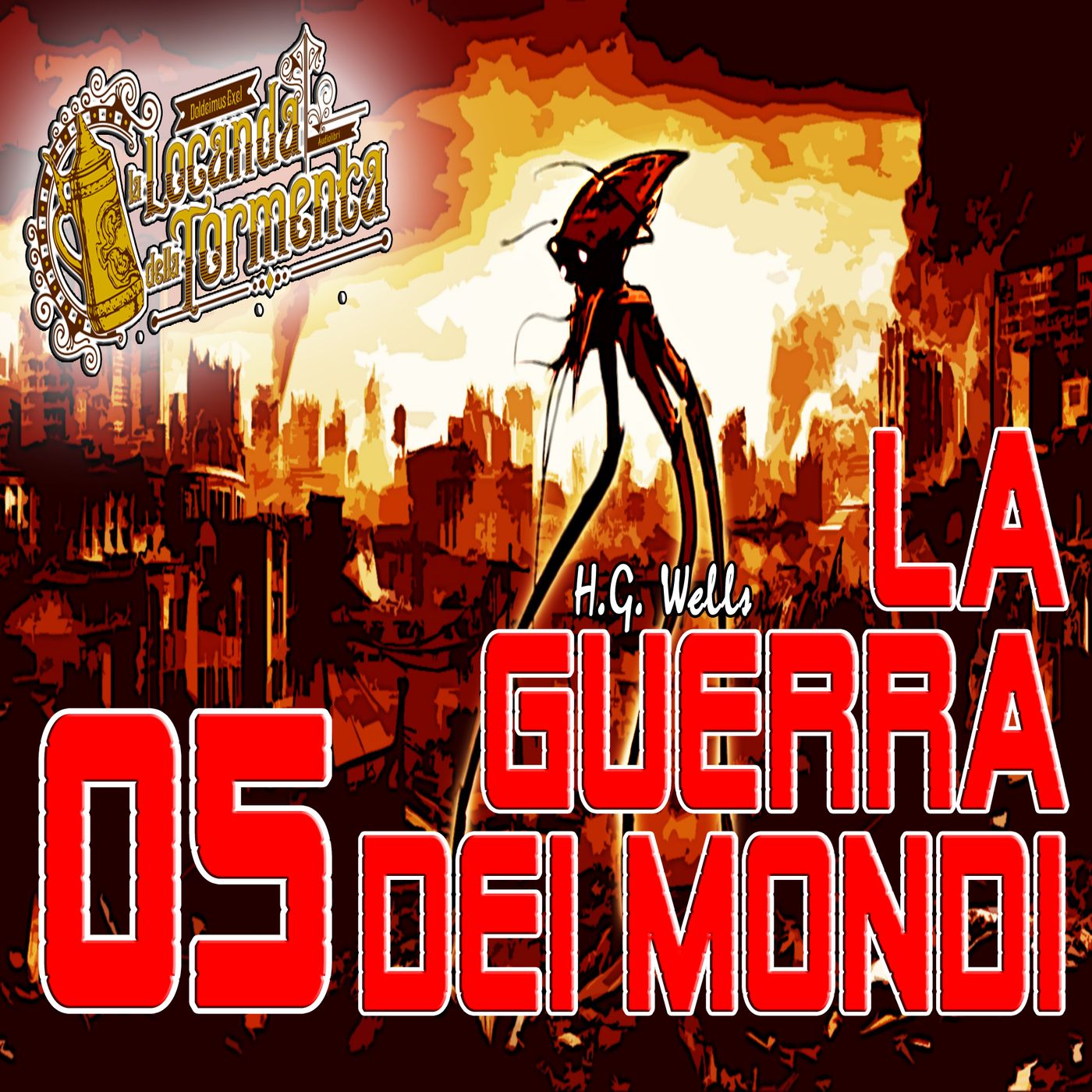 Audiolibro La guerra dei mondi - H.G. Wells - Capitolo 05
