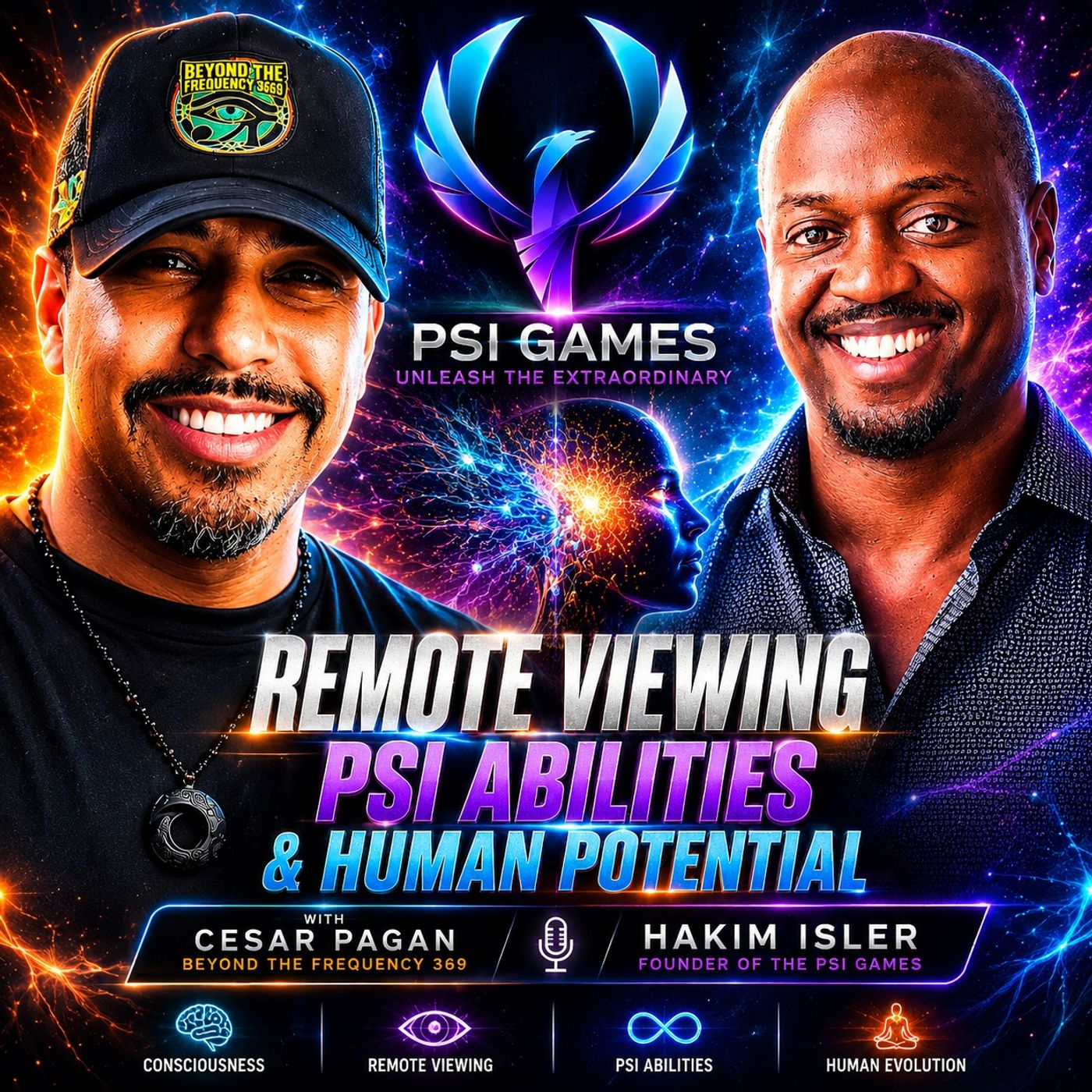 Inside the Psi Games: Hakim Isler on Remote Viewing, Consciousness & Extraordinary Human Abilities episode artwork