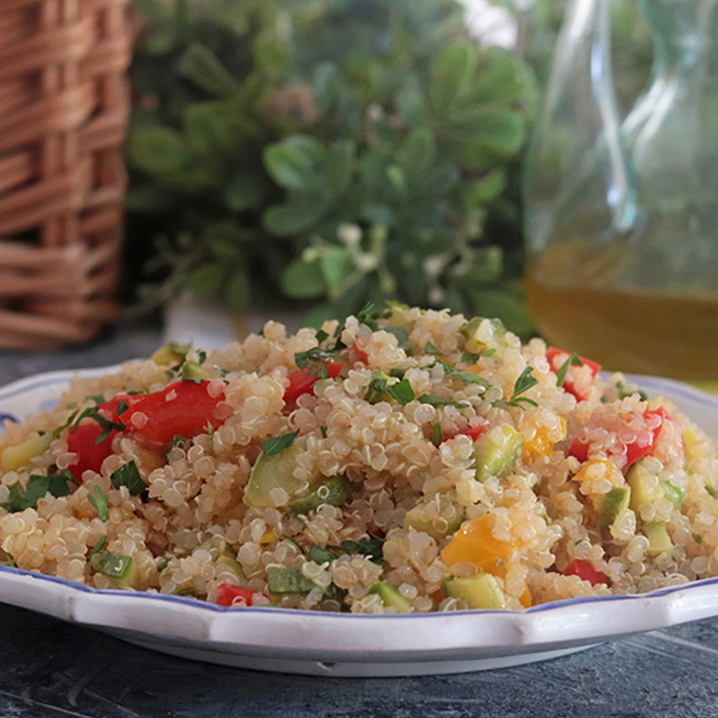 Quinoa con verdure