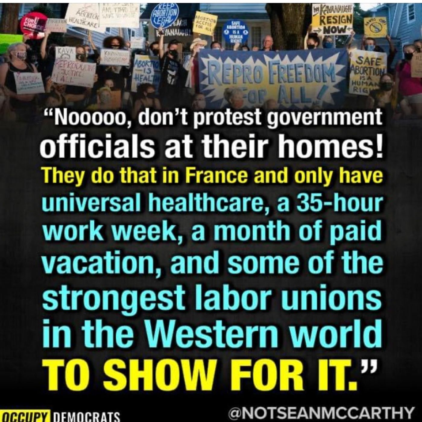 *******Breaking News *******Occupy Democrats are encouraging the Harassment of SupremeCourtJustices to get their agenda met episode artwork