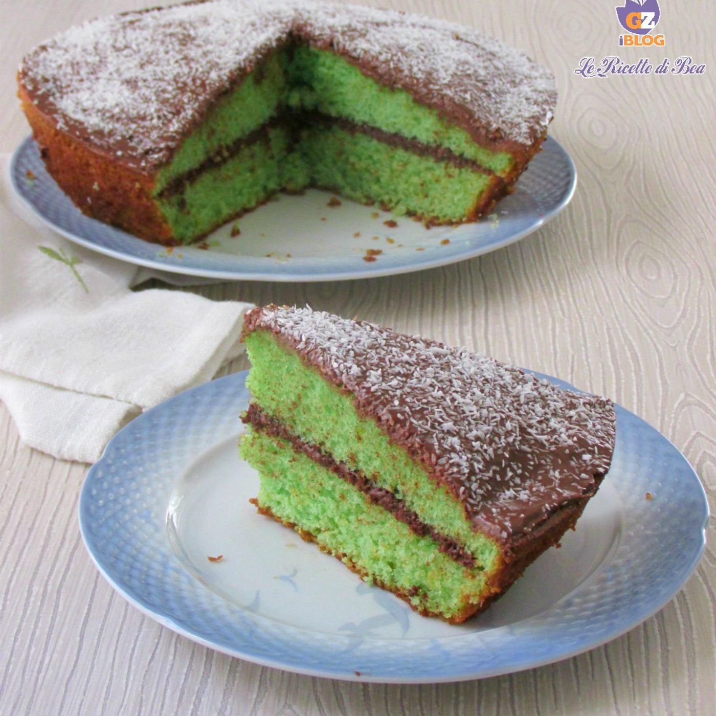 Torta Menta Ciock con cocco e nutella episode artwork