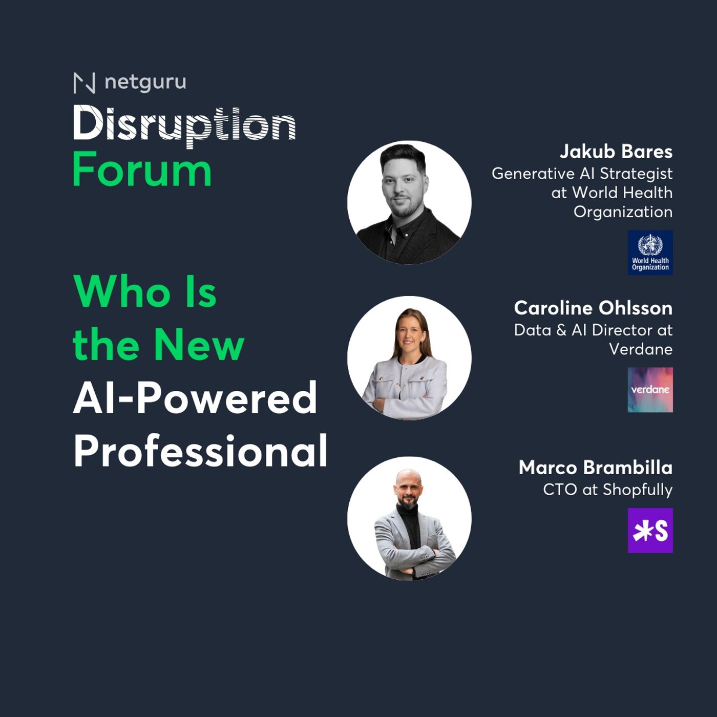 Ep. 174. Who Is the New, AI-Powered Professional – with Shopfully, Verdane and World Health Organization