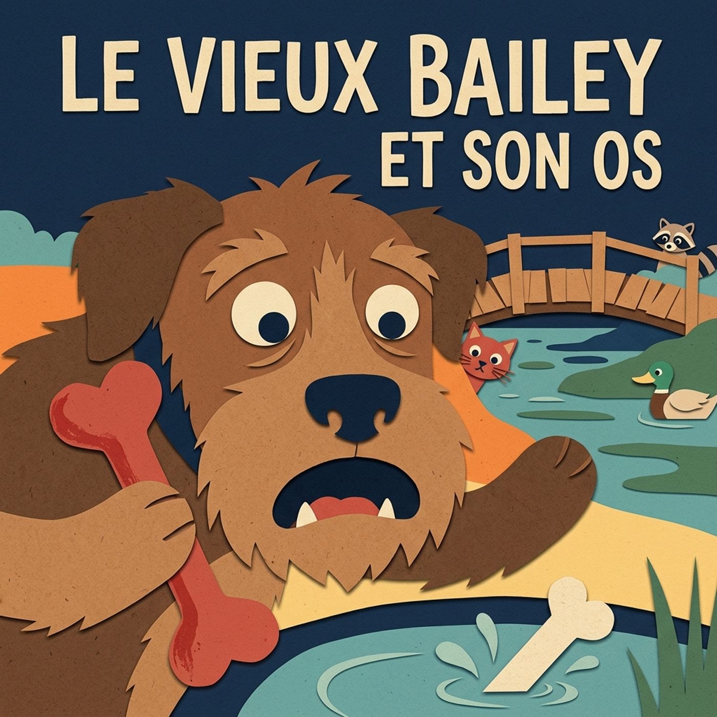 La Drôle d'Aventure de Bailey le Chien Gourmand ｜【Fable pour enfants】