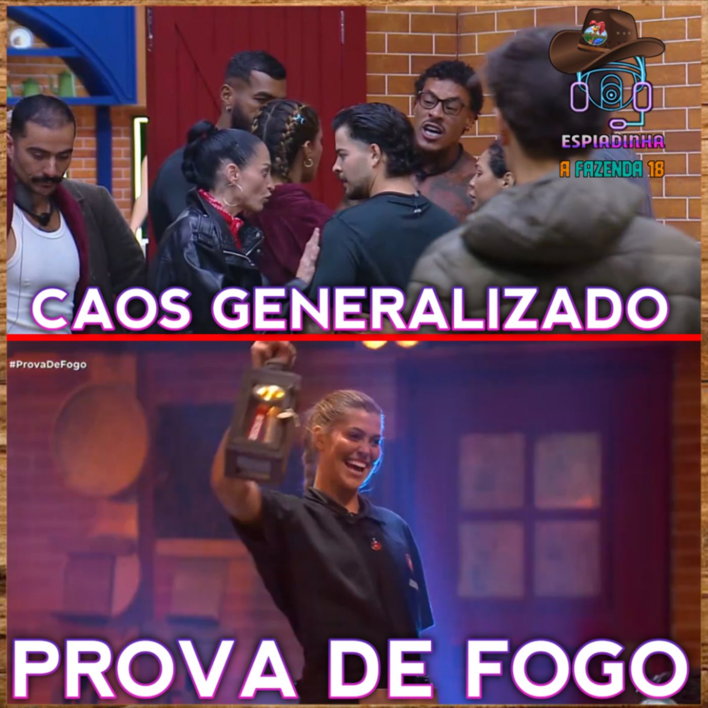 MURILO, ERTHAL E JOTTAPÊ TRETARAM + EDUARDA GANHOU A PROVA DE FOGO | A Fazenda 18 episode artwork