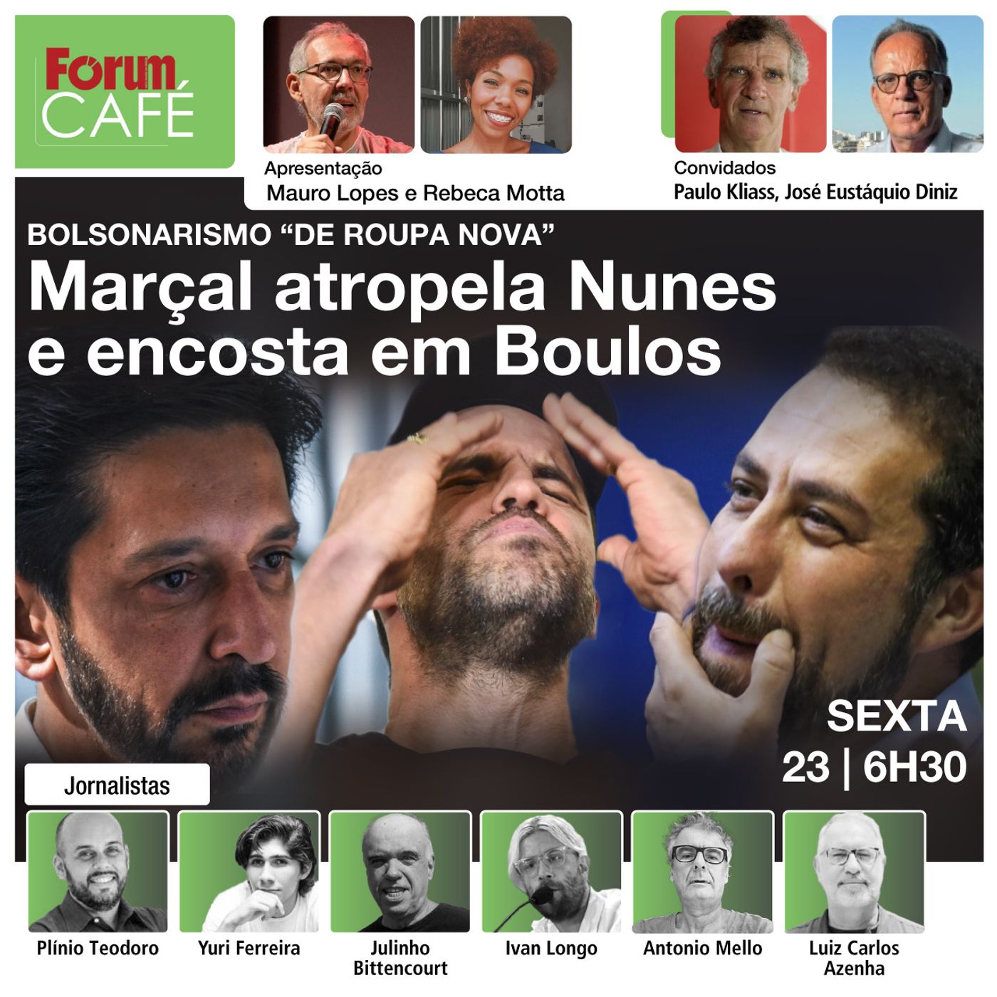 Marçal atropela Nunes, encosta em Boulos e rouba base de Bolsonaro | Boulos: paz e amor ou guerra?
