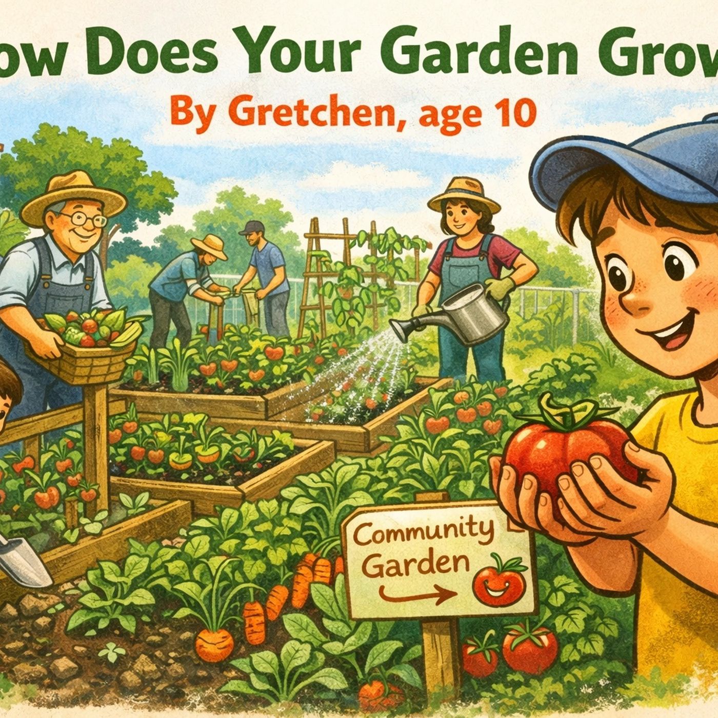 Ferme en ville - Comment pousse votre jardin ? Par Gretchen, 10 ans episode artwork