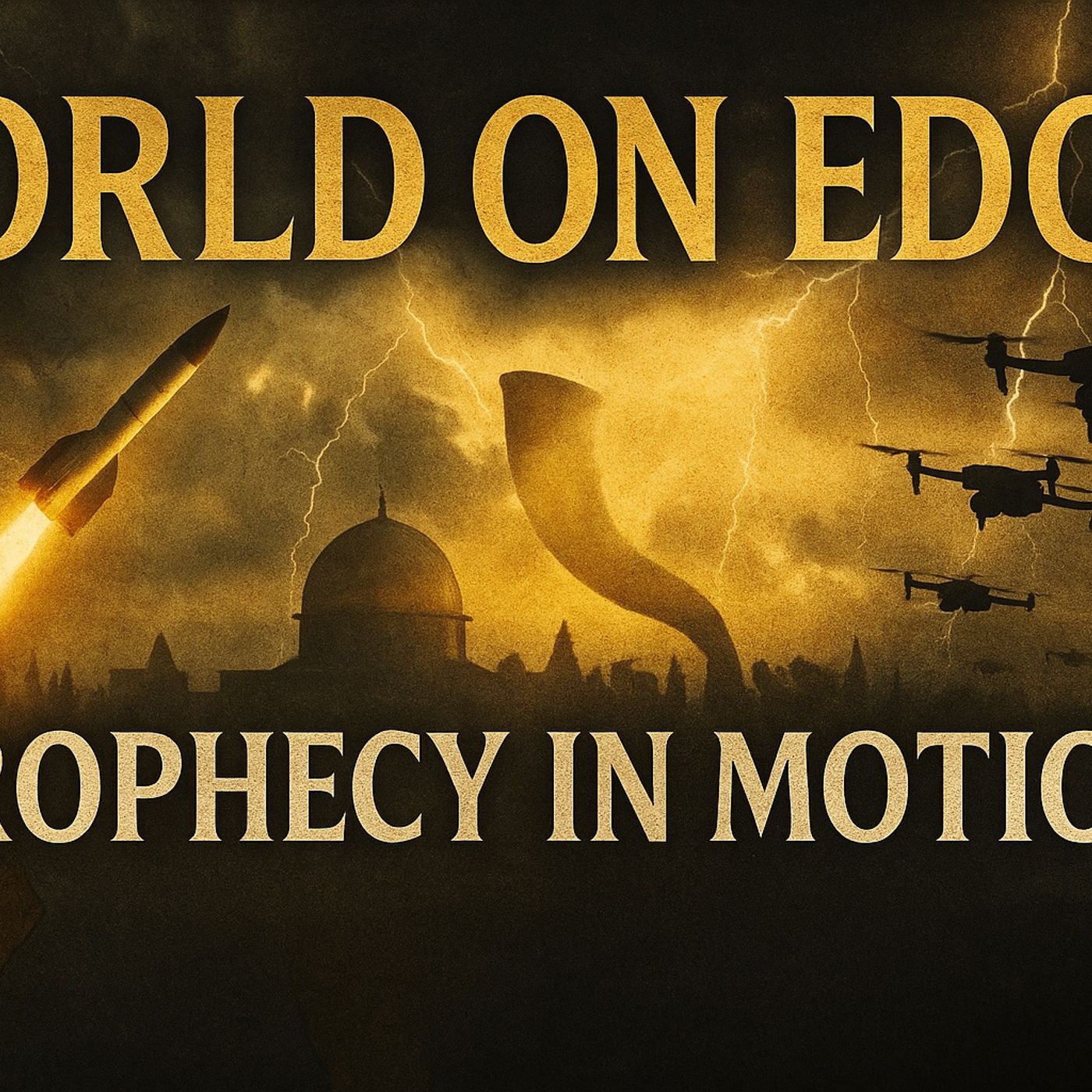 World on Edge Irans Missiles, Trumps Alliances & The Sky of Drones Pilgrims Grey Chronicles episode artwork