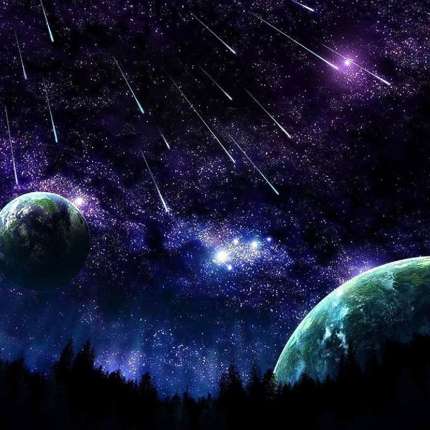 Night sky stars episode artwork