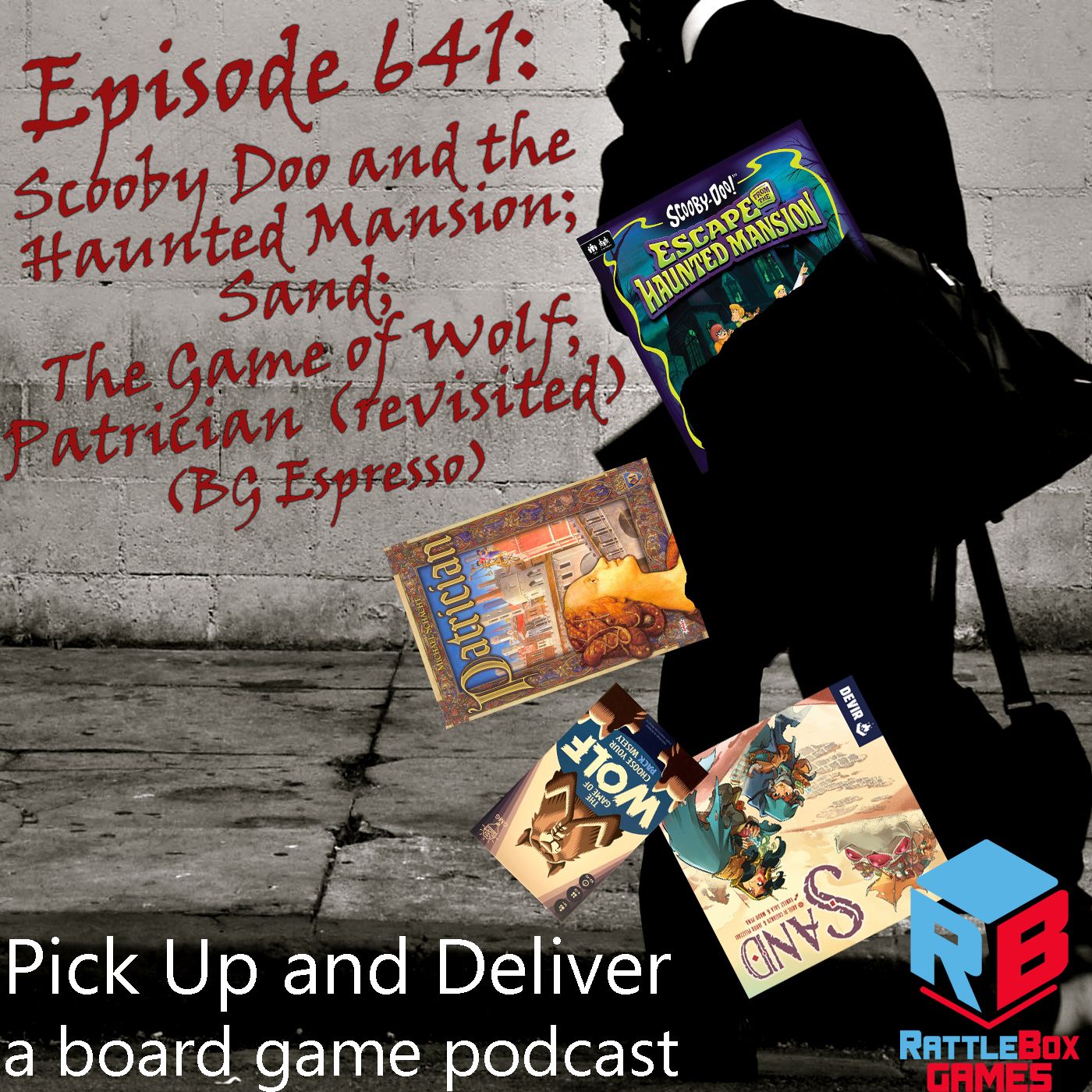 Scooby Doo: Escape from the Haunted Mansion; Sand; The Game of Wolf; Patrician (revisited)