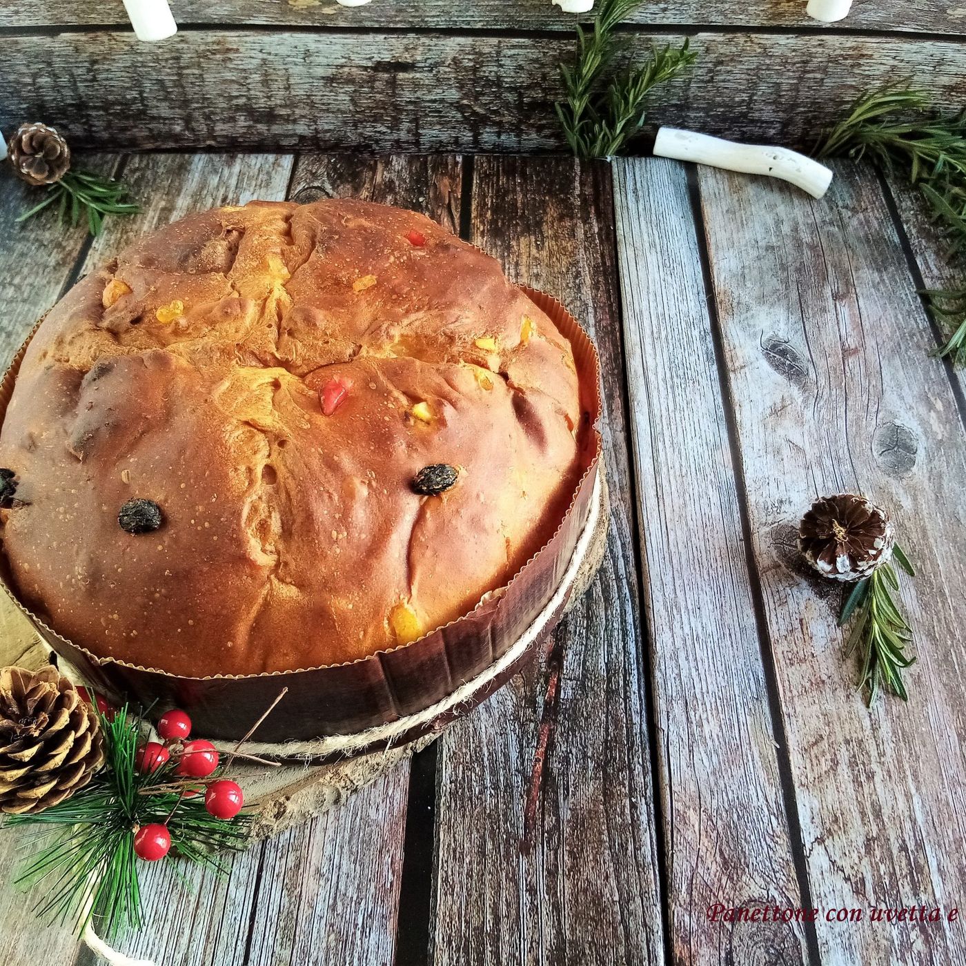 Panettone con uvetta e canditi misti impastato a mano: fare il panettone a casa è una vera delizia episode artwork