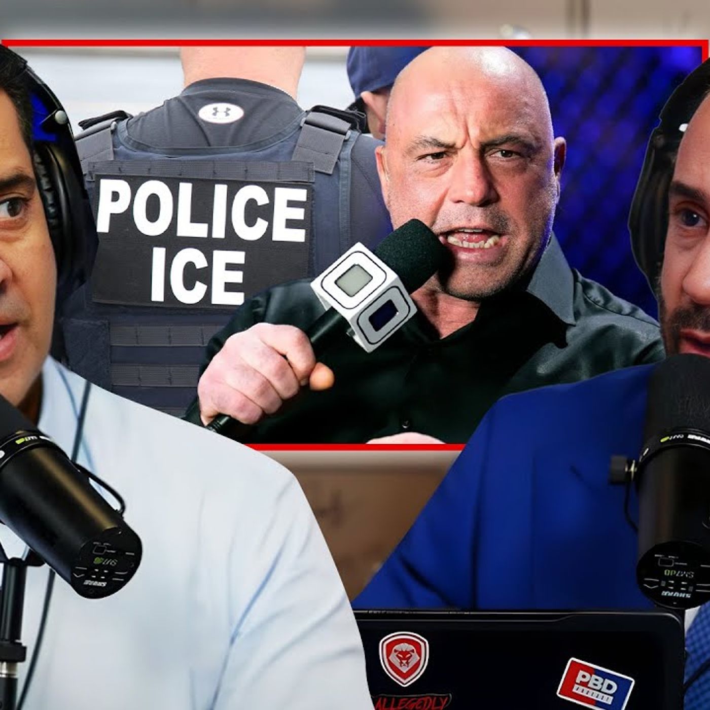 "ICE Is Arresting The Landscaper" - Rogan SLAMS LA Immigration Raids As 1.6M Migrants SELF-DEPORT