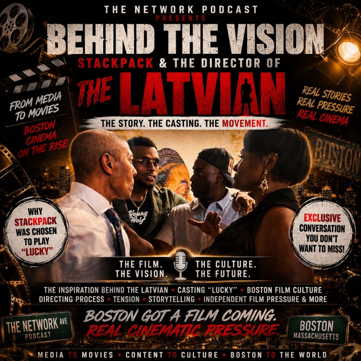 🔥Director Jibril & Stack Pack Talk Boston Film:🎥     The Making Of The Latvian | Director Interview‼️ episode artwork