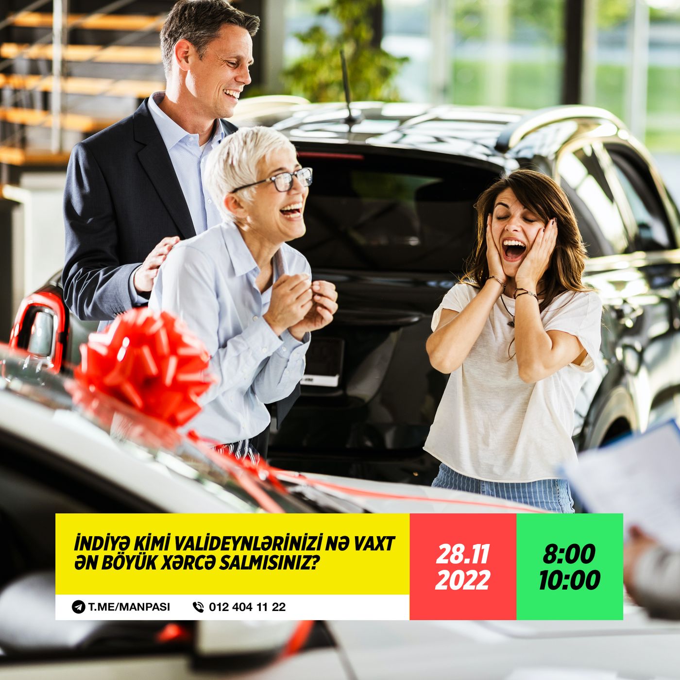 İndiyə kimi valideynlərinizi nə vaxt ən böyük xərcə salmısınız? 28.11.2022