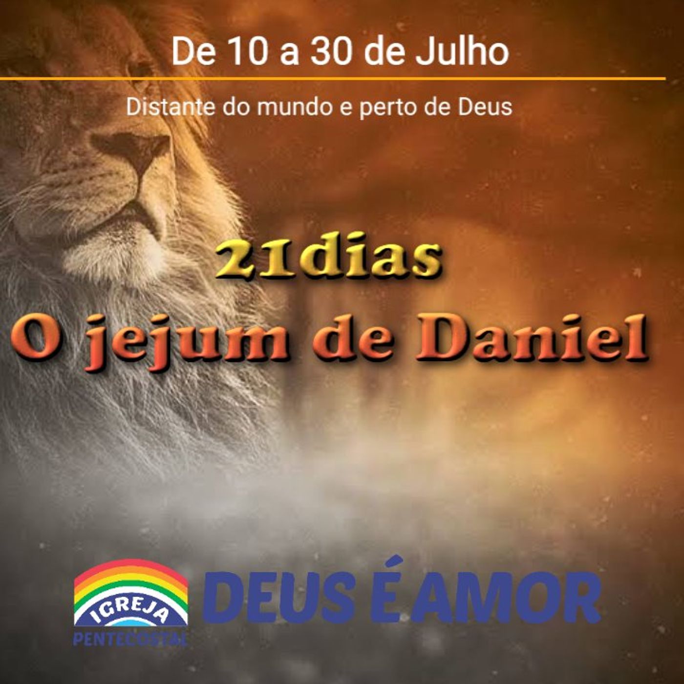 Campanha 21 dias o jejum de daniel