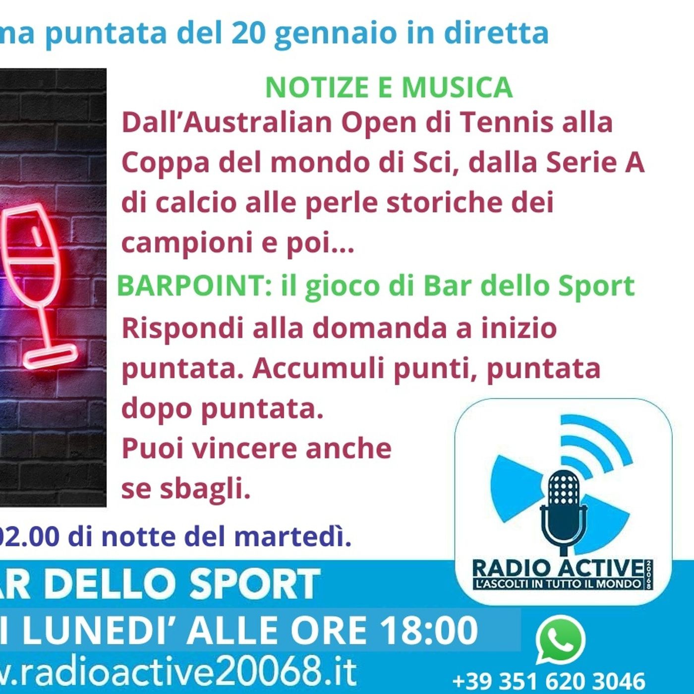 Bar dello Sport puntata del 20 gennaio 2025 episode artwork