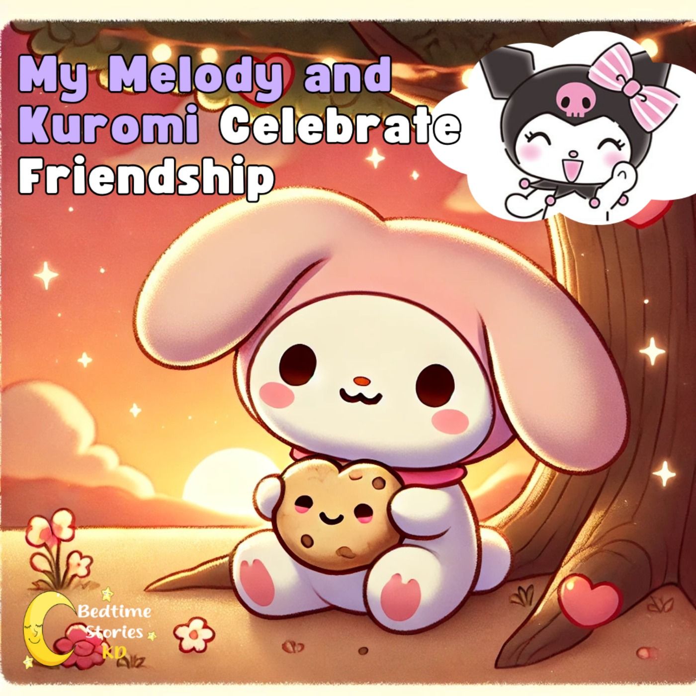 My Melody and Kuromi Celebrate Friendship