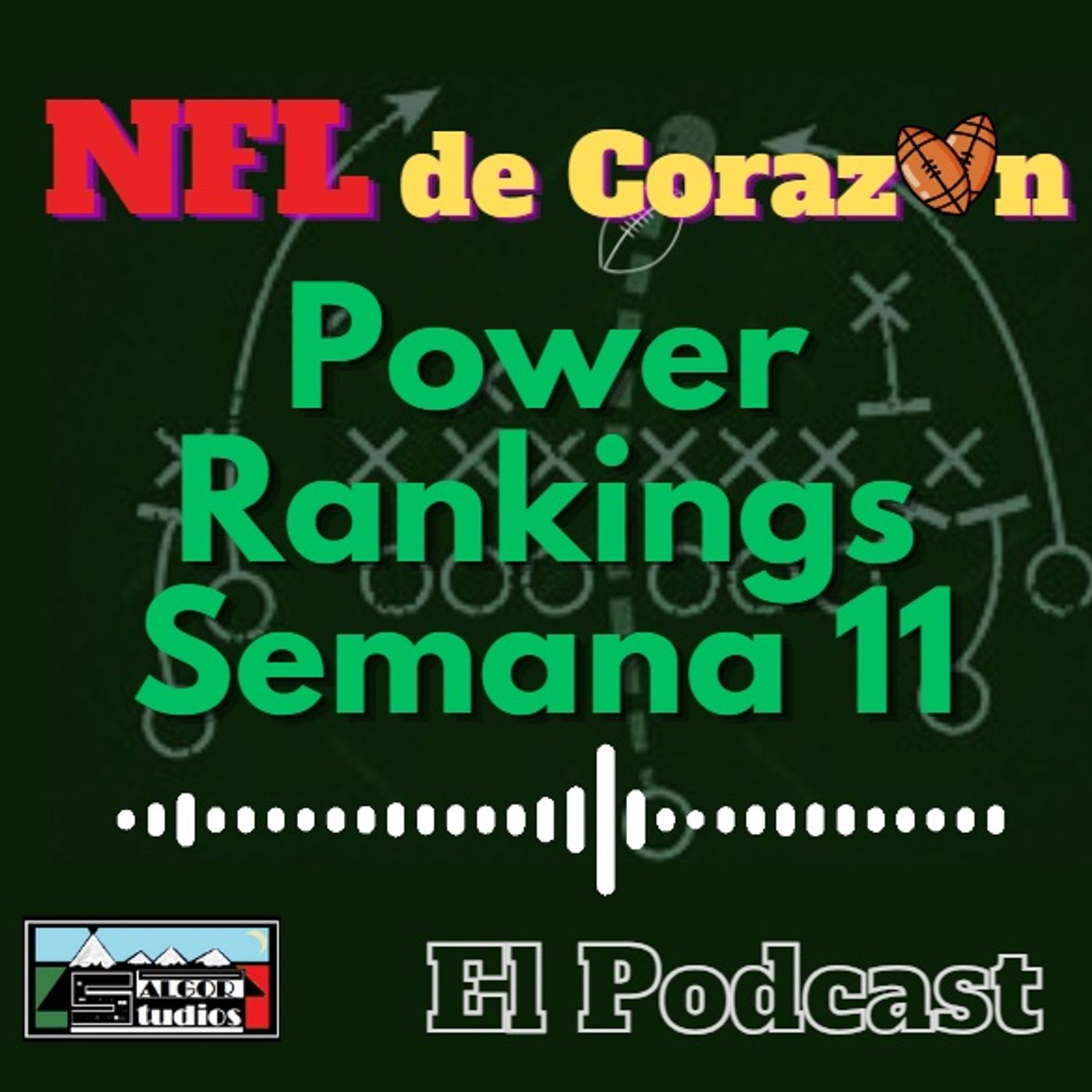 Portada de NFLocos de Corazon Podcast