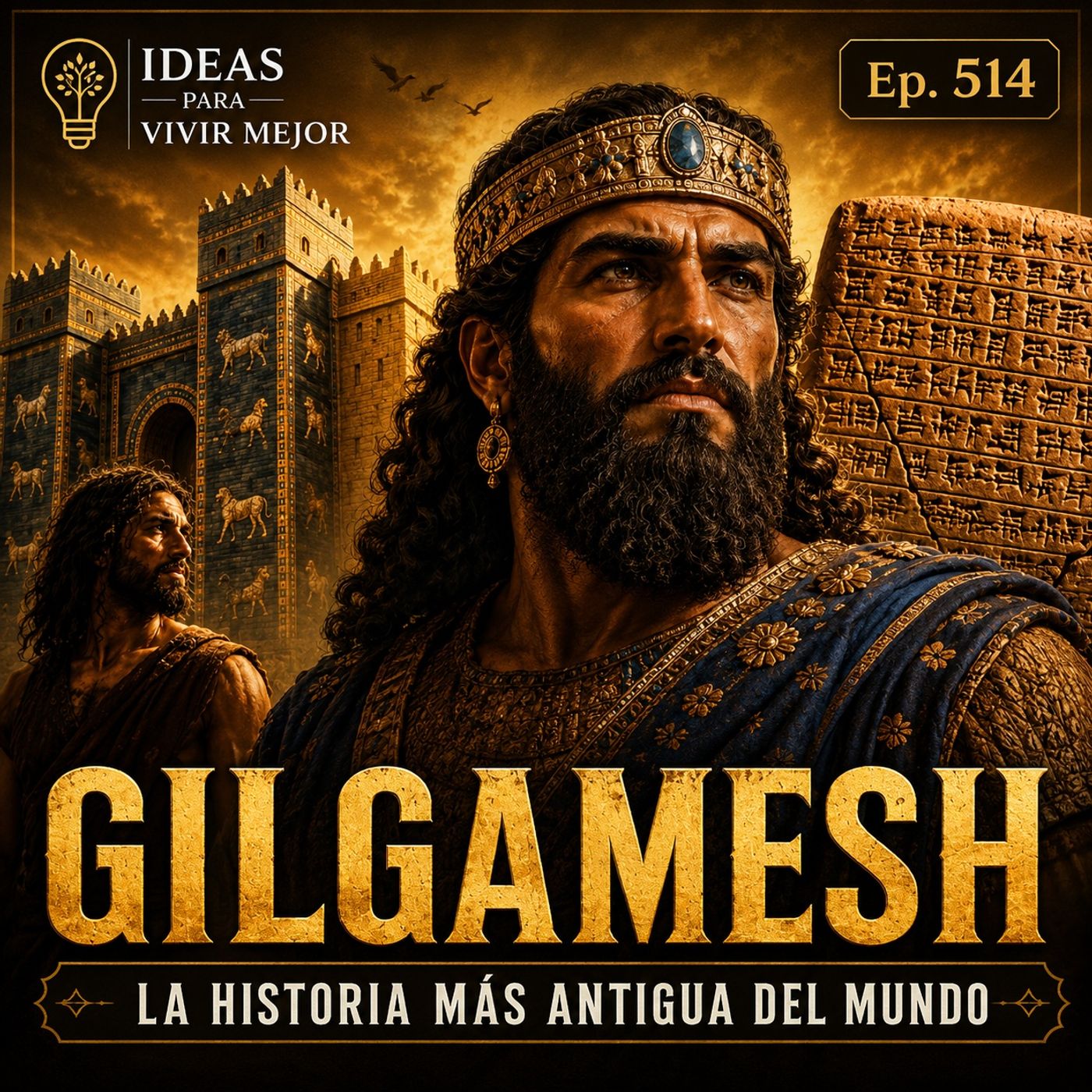 513 — La Epopeya de Gilgamesh: Lo que aún nos enseña la historia más antigua del mundo.