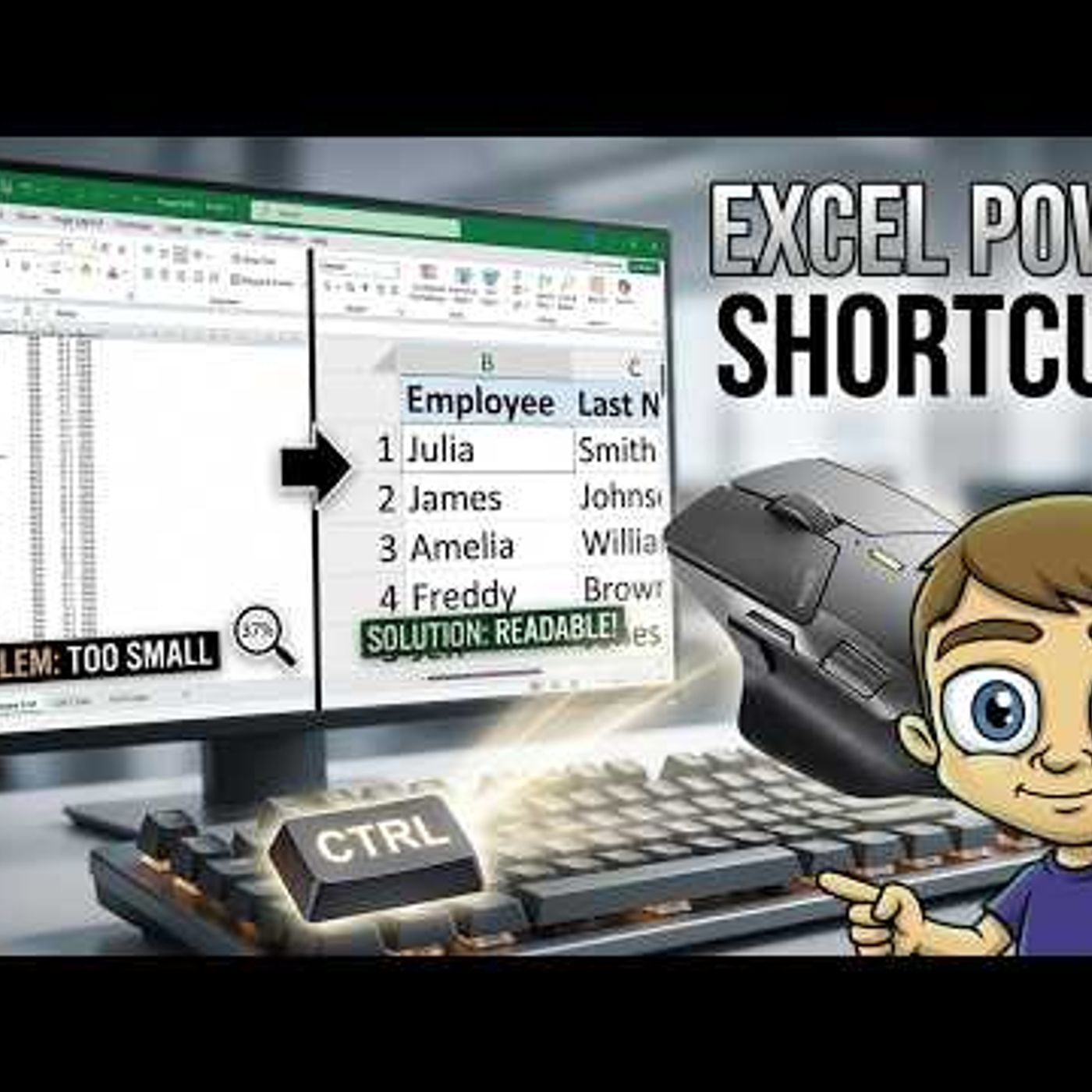 Excel Power Shortcuts for Zoom and View episode artwork