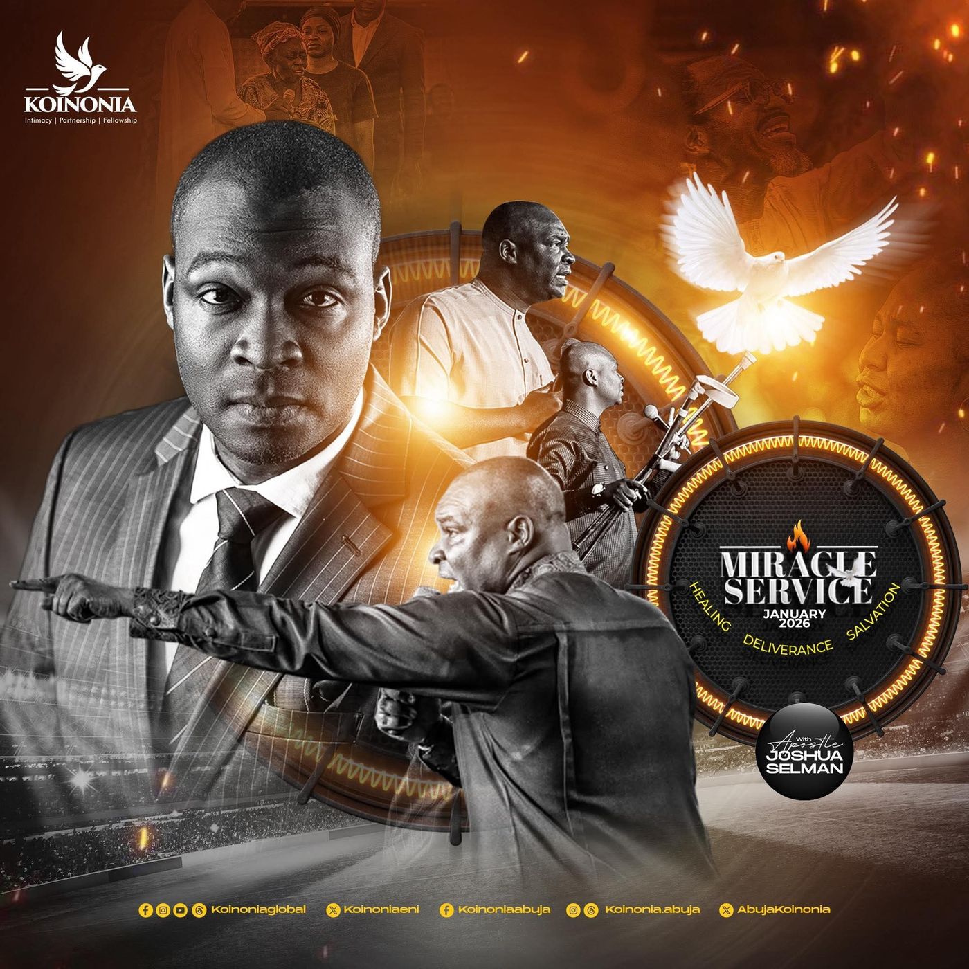 JANUARY 2026 MIRACLE SERVICE WITH APOSTLE JOSHUA SELMAN