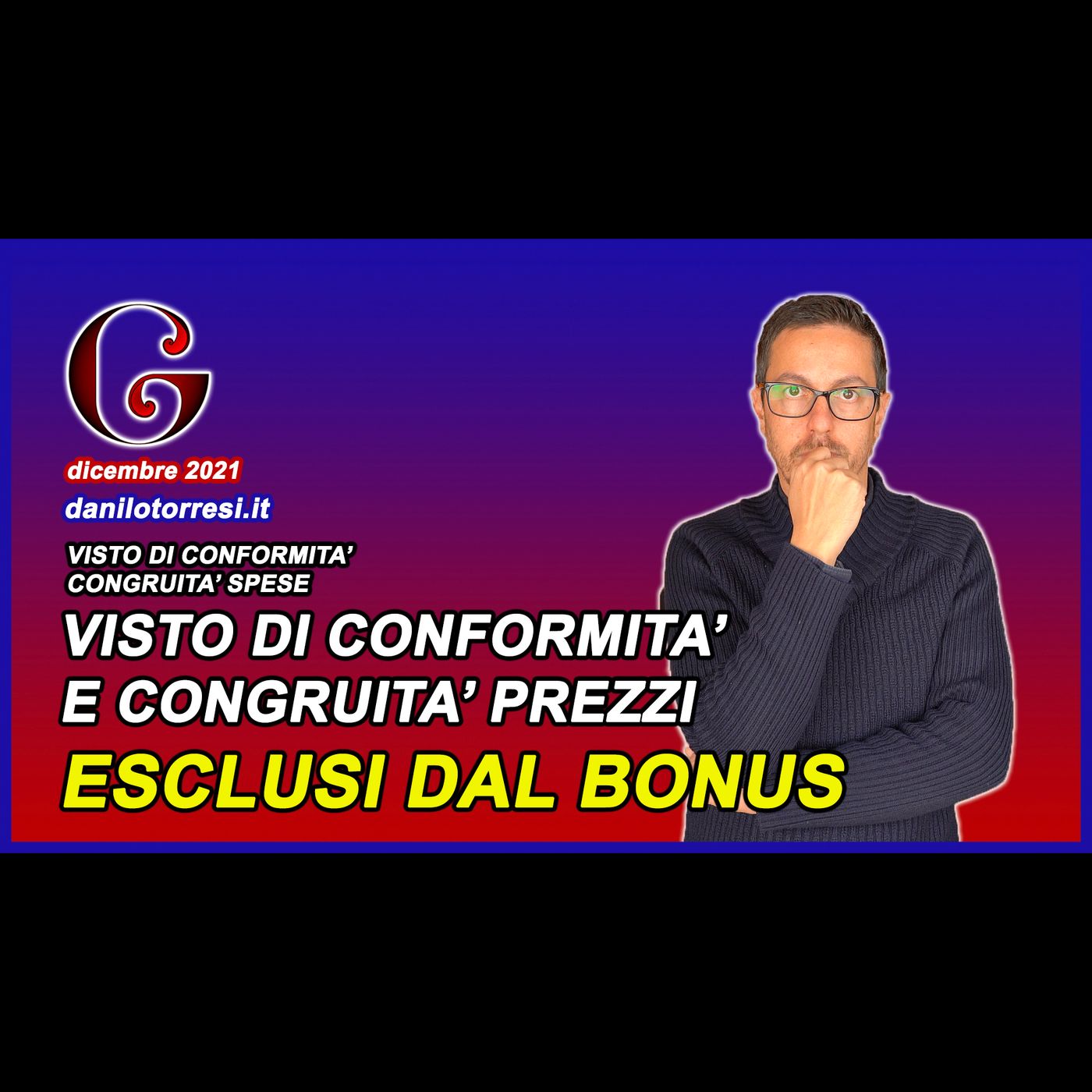 SUPERBONUS 110 ultime notizie - la spesa del visto di conformità (NON) rientra nel bonus episode artwork
